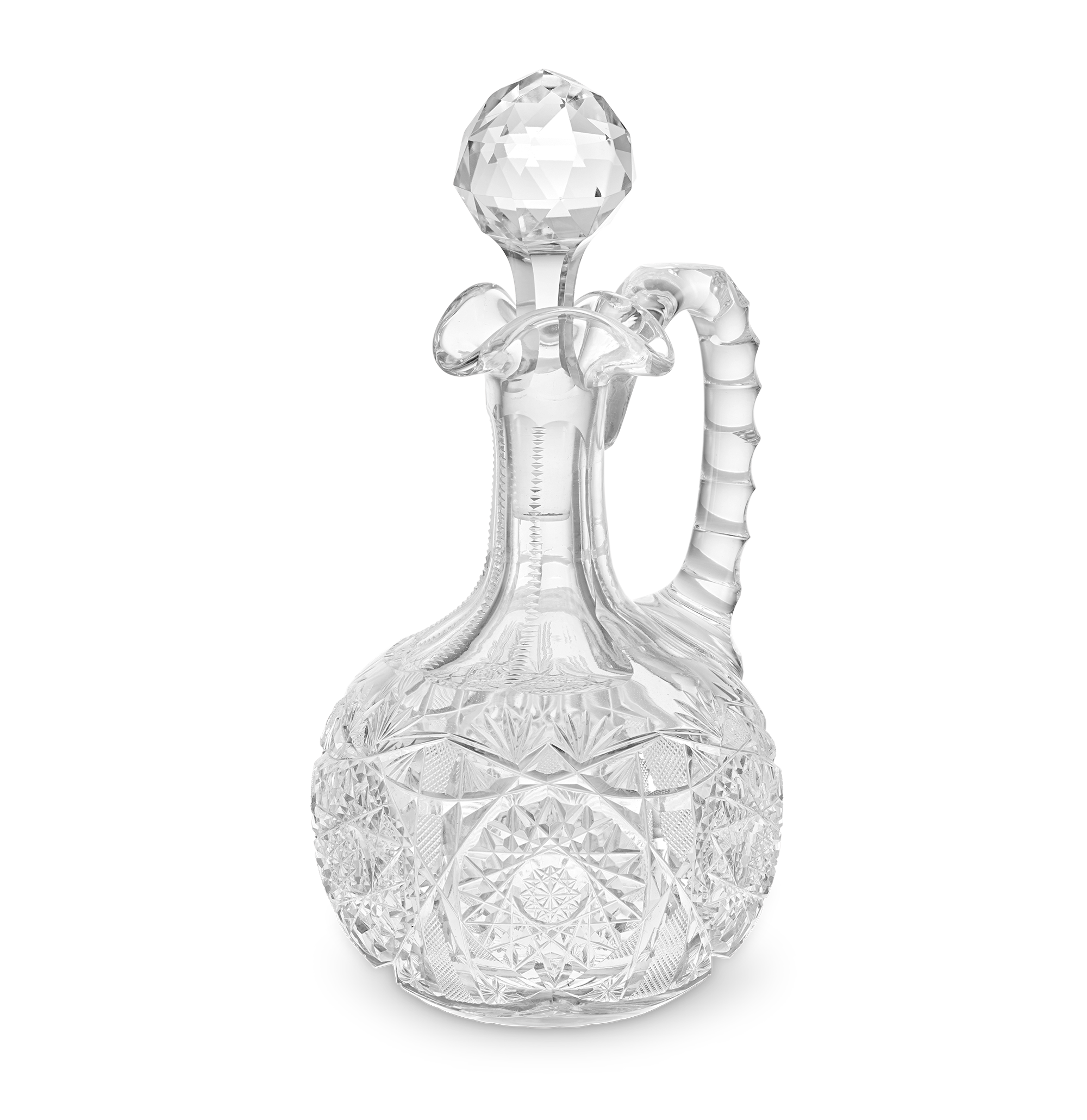 Cut Glass Cruet Bottle