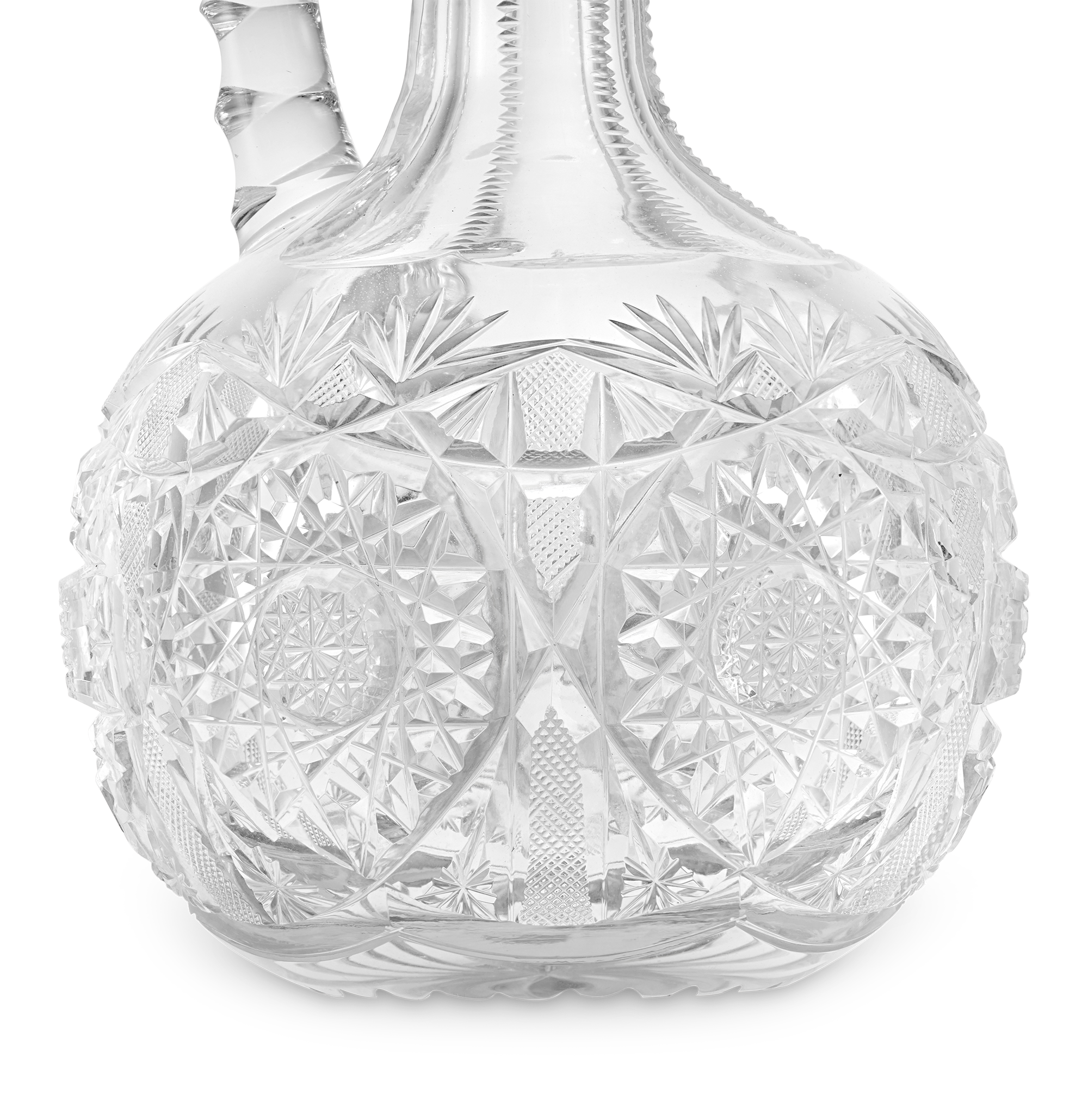 Cut Glass Cruet Bottle