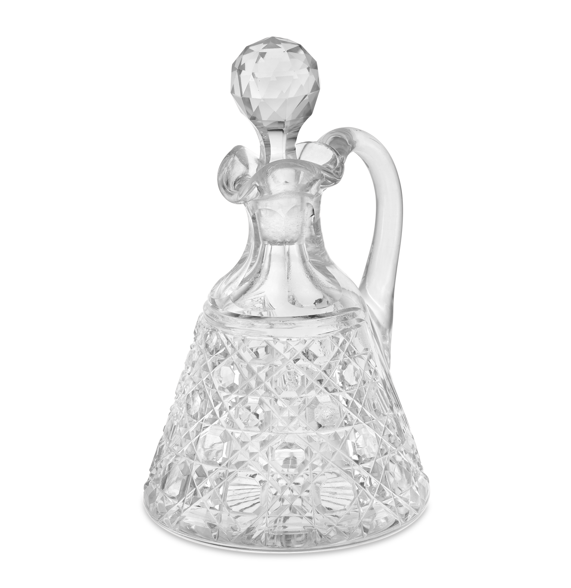 American Brilliant Period Cruet Bottle