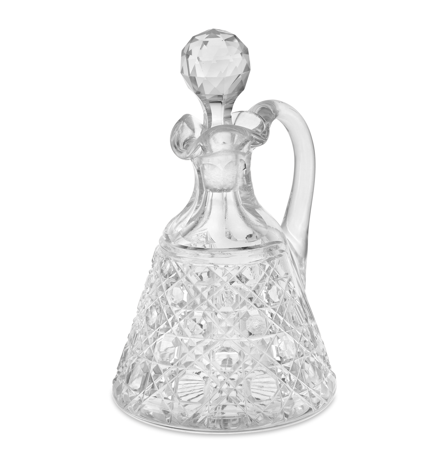 American Brilliant Period Cruet Bottle