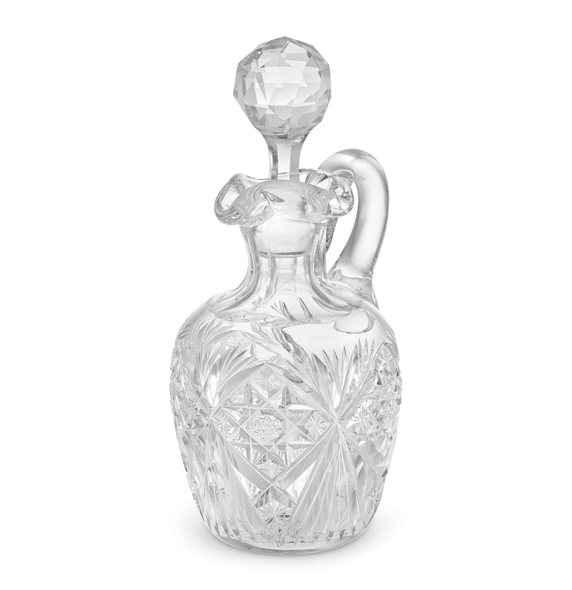 American Brilliant Period Cut Glass Cruet