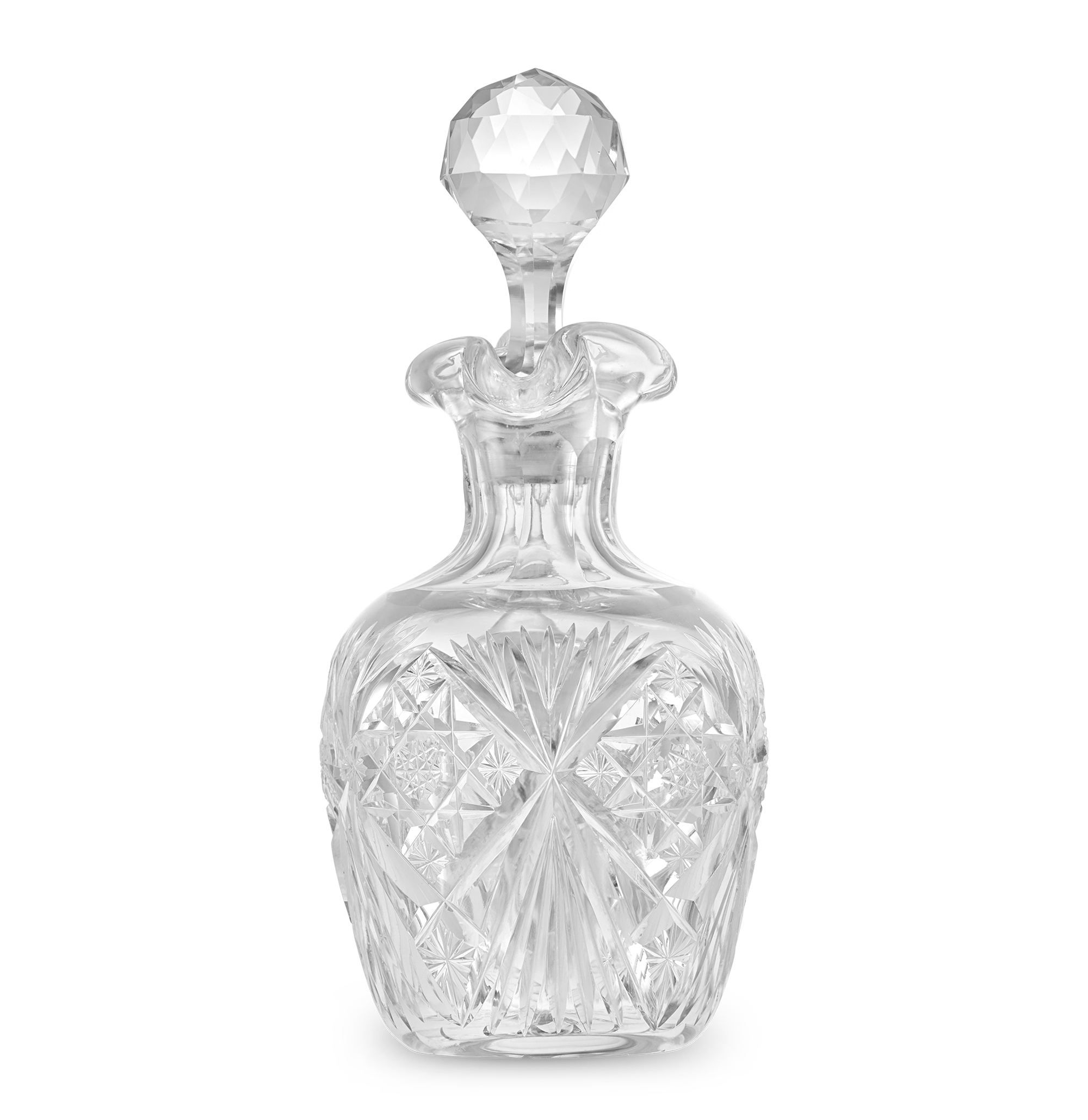 American Brilliant Period Cut Glass Cruet