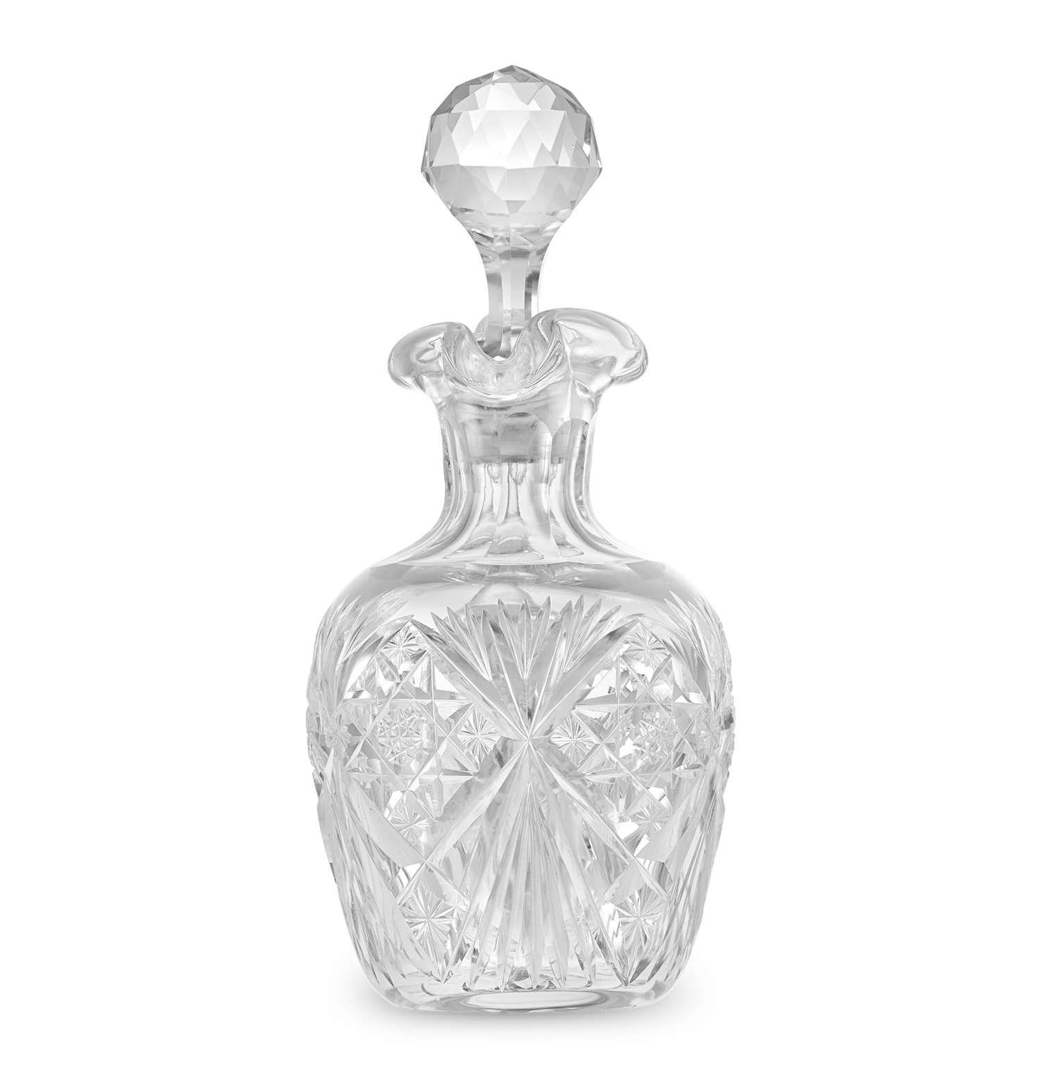 American Brilliant Period Cut Glass Cruet