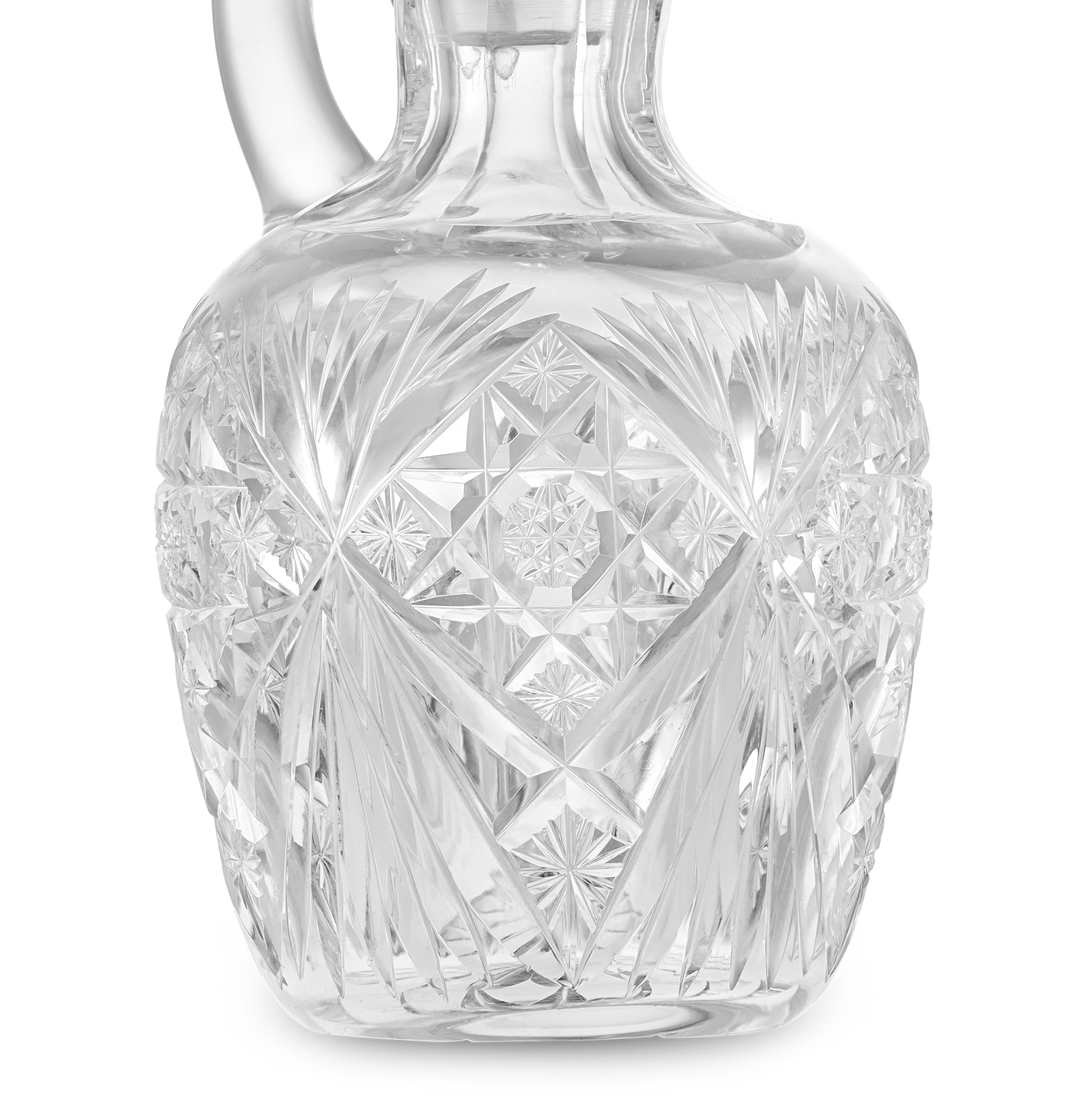 American Brilliant Period Cut Glass Cruet