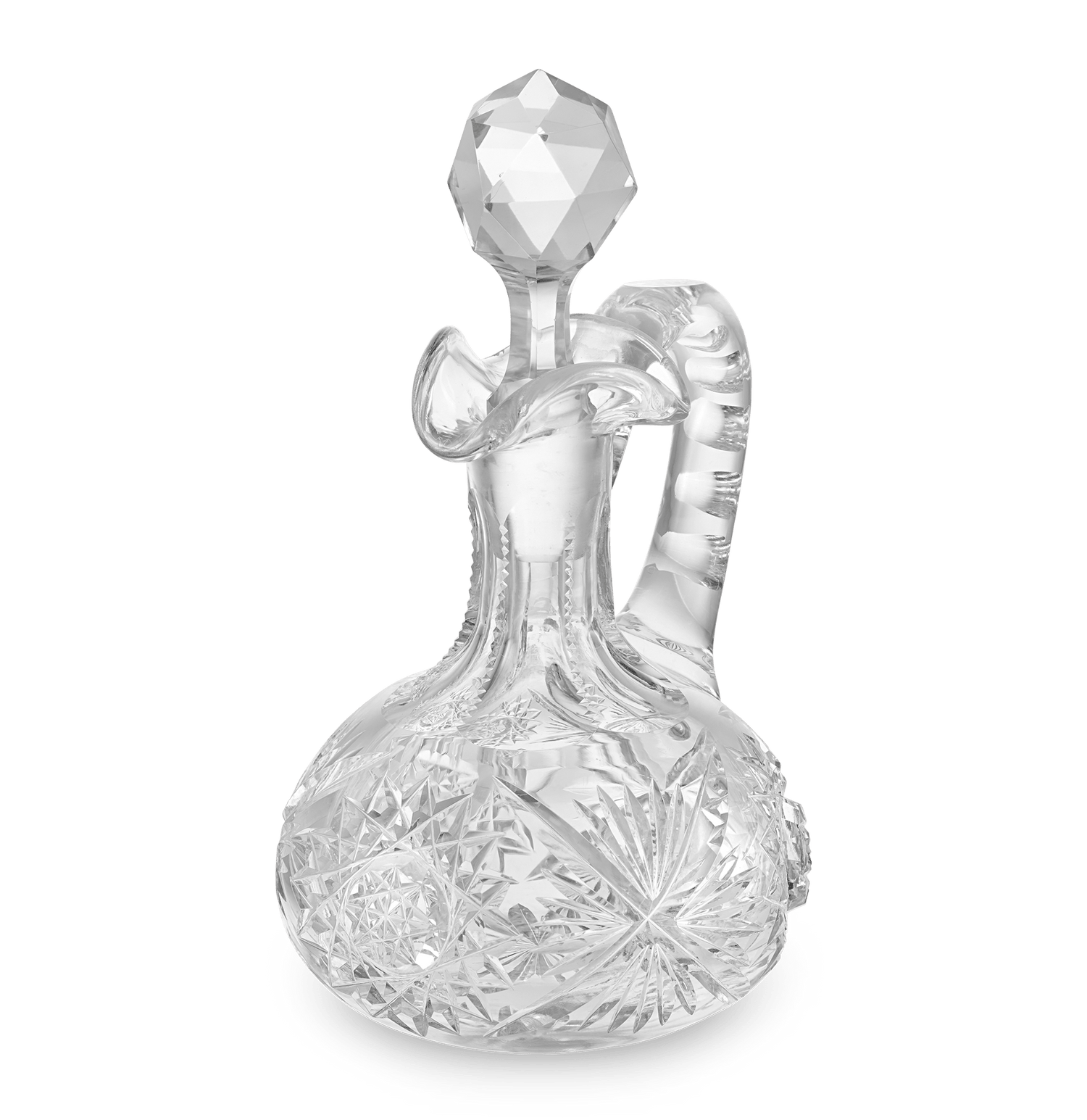 American Cut Glass Cruet Bottle