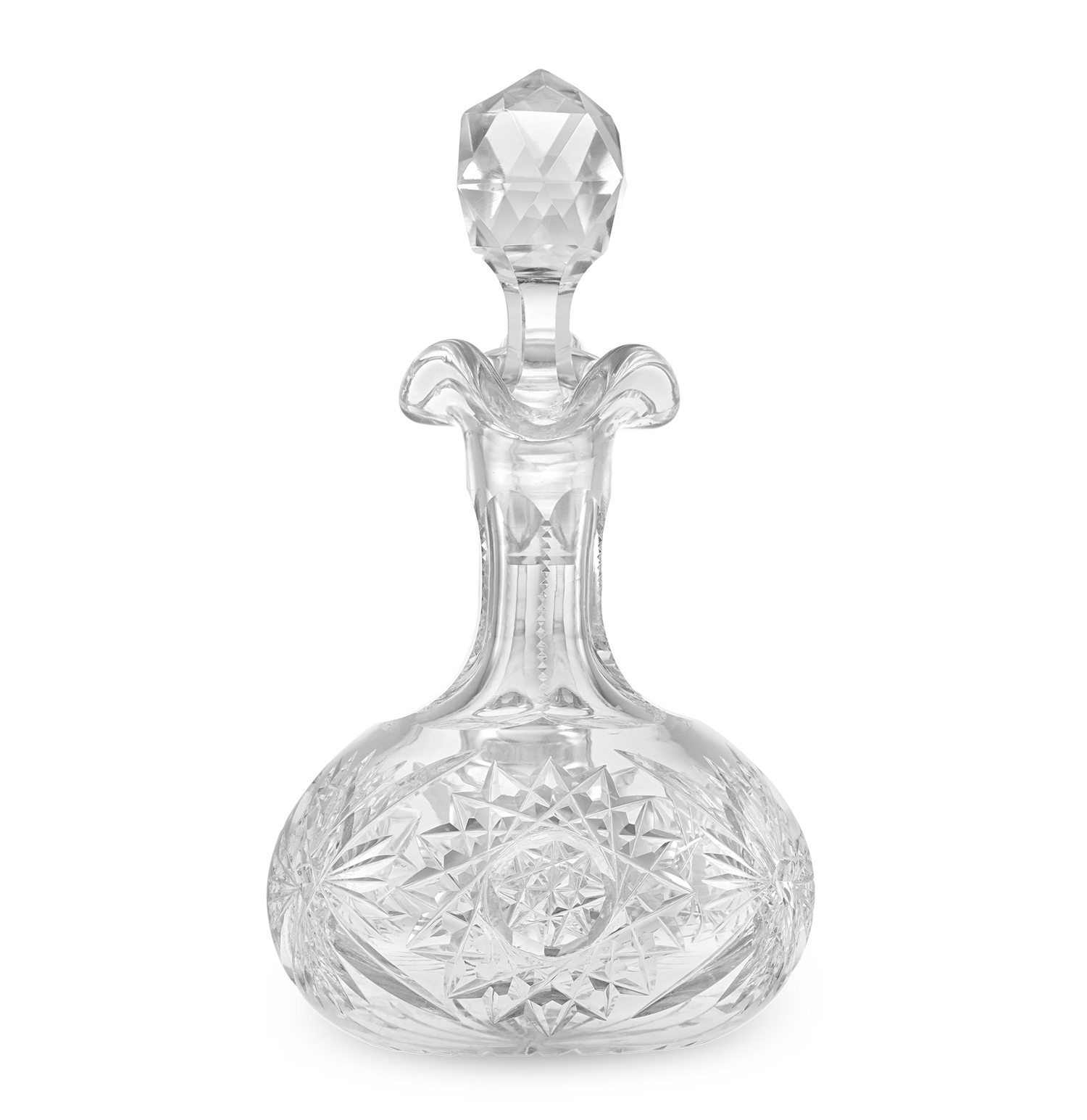 Cut Glass Cruet Bottle