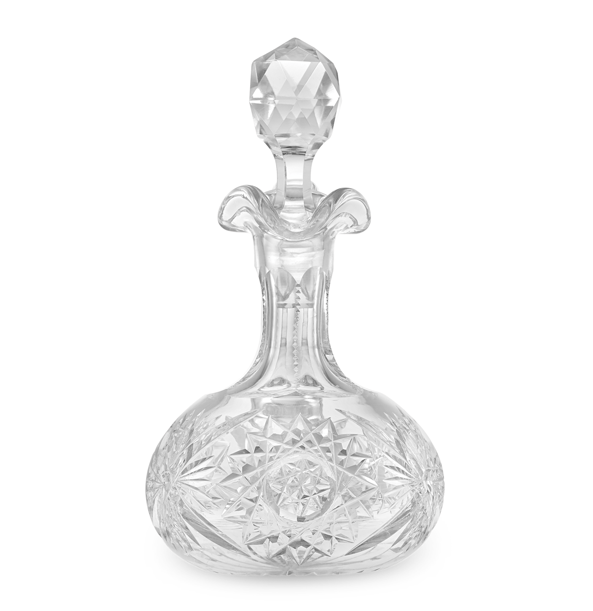 American Cut Glass Cruet Bottle
