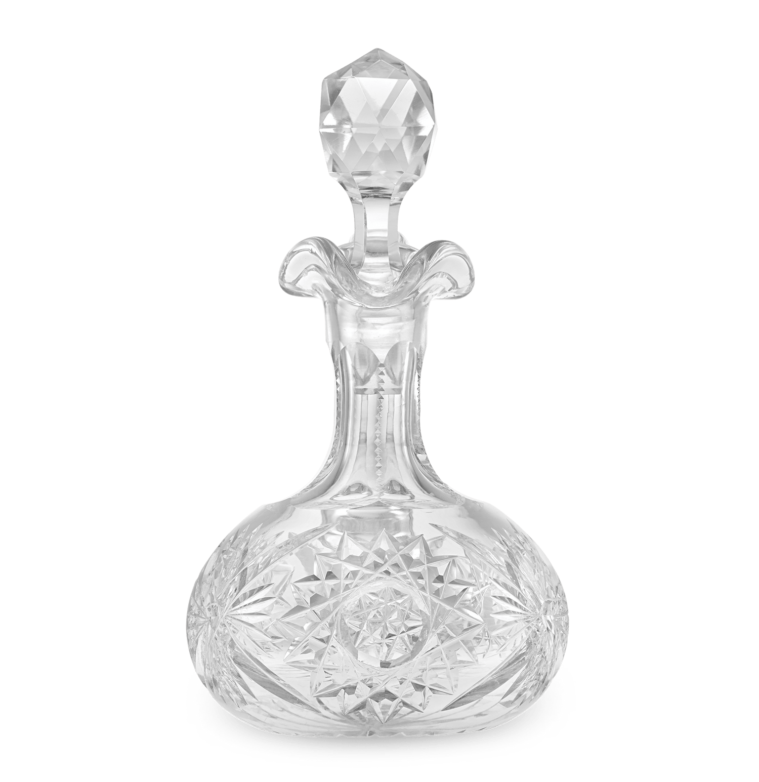 American Cut Glass Cruet Bottle