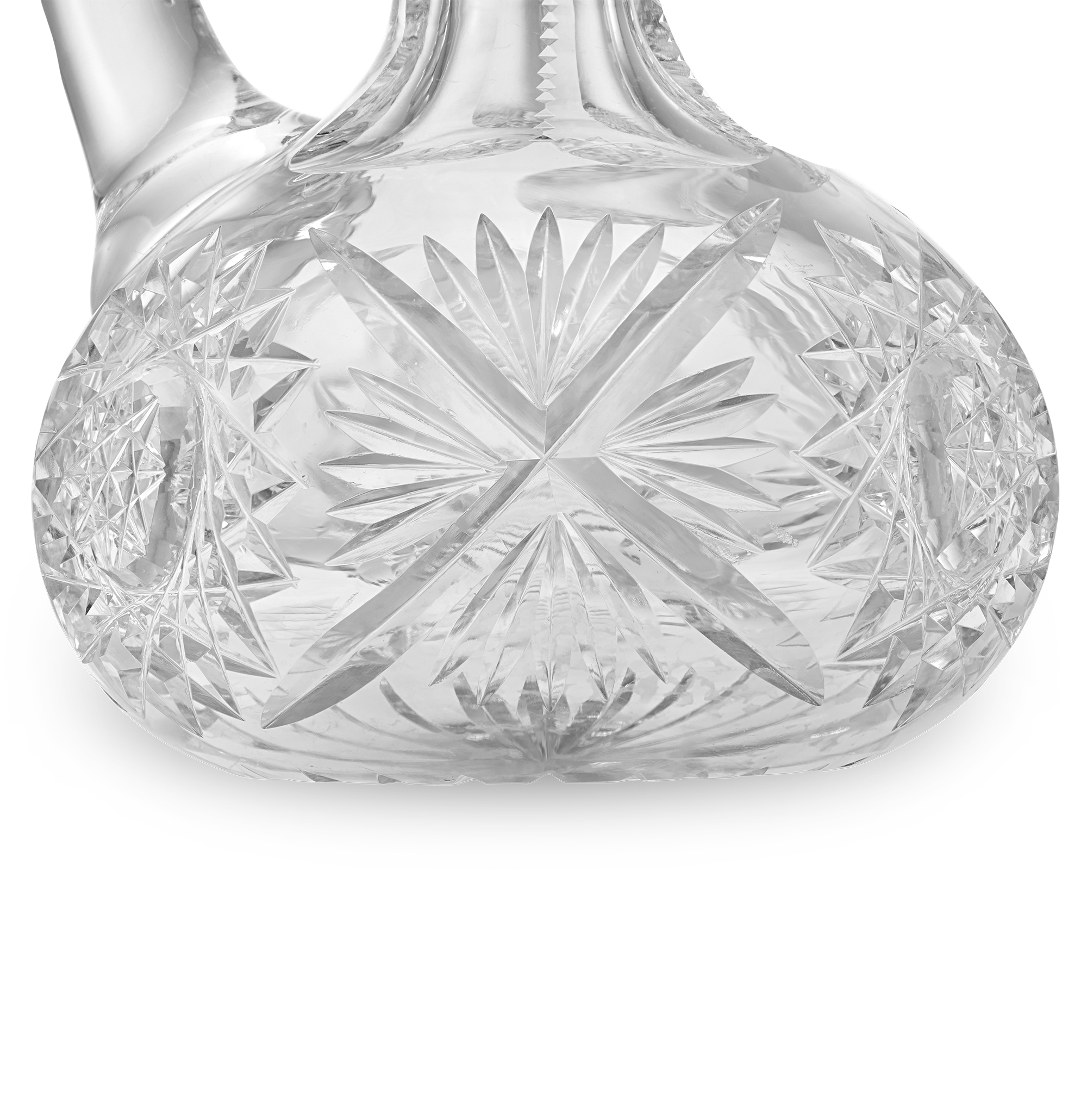 Cut Glass Cruet Bottle