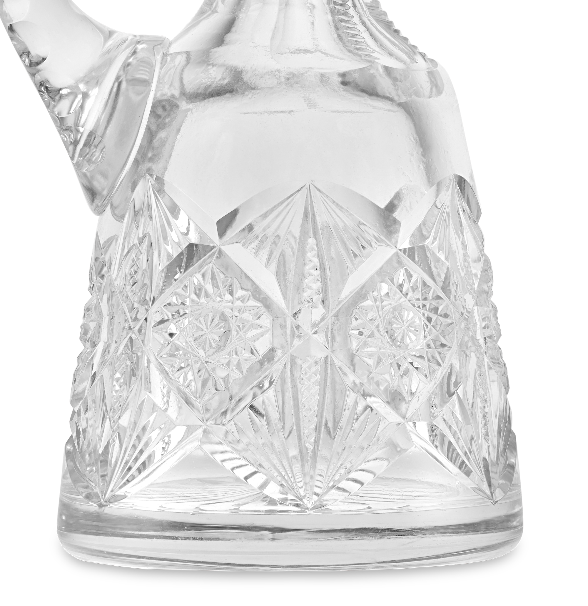 American Brilliant Cut Glass Cruet Bottle