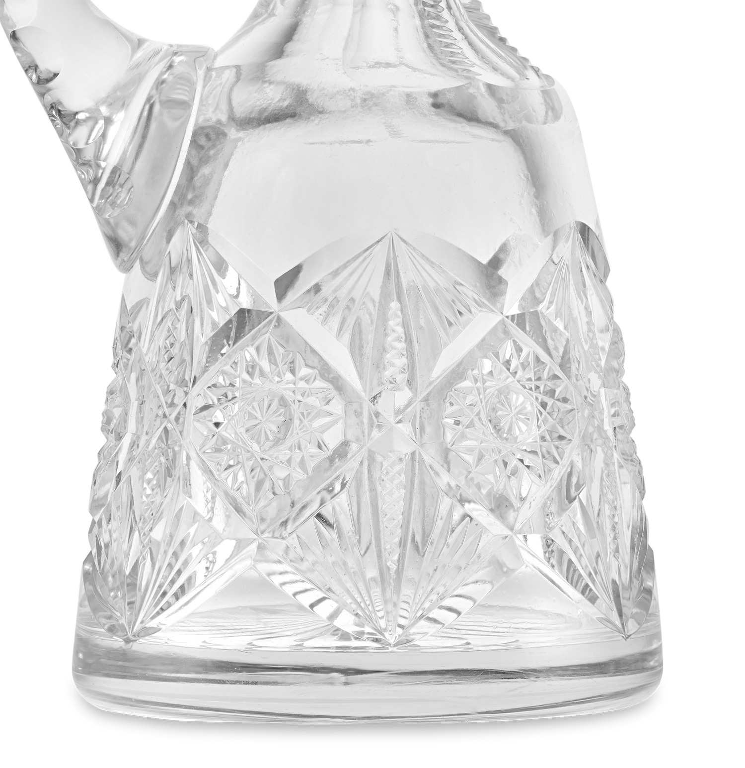 American Brilliant Cut Glass Cruet Bottle