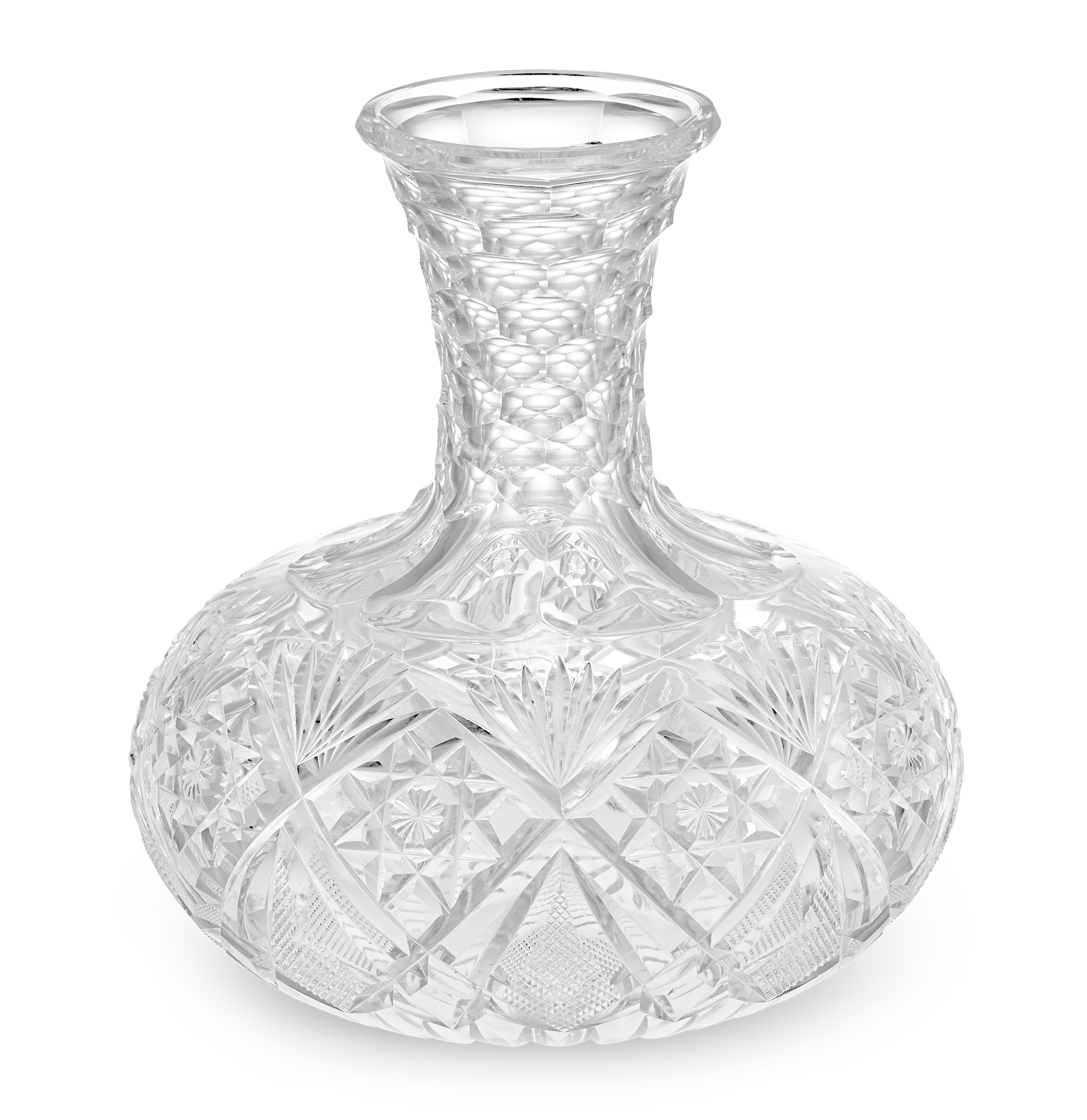 T.G. Hawkes & Company Cut Glass Decanter