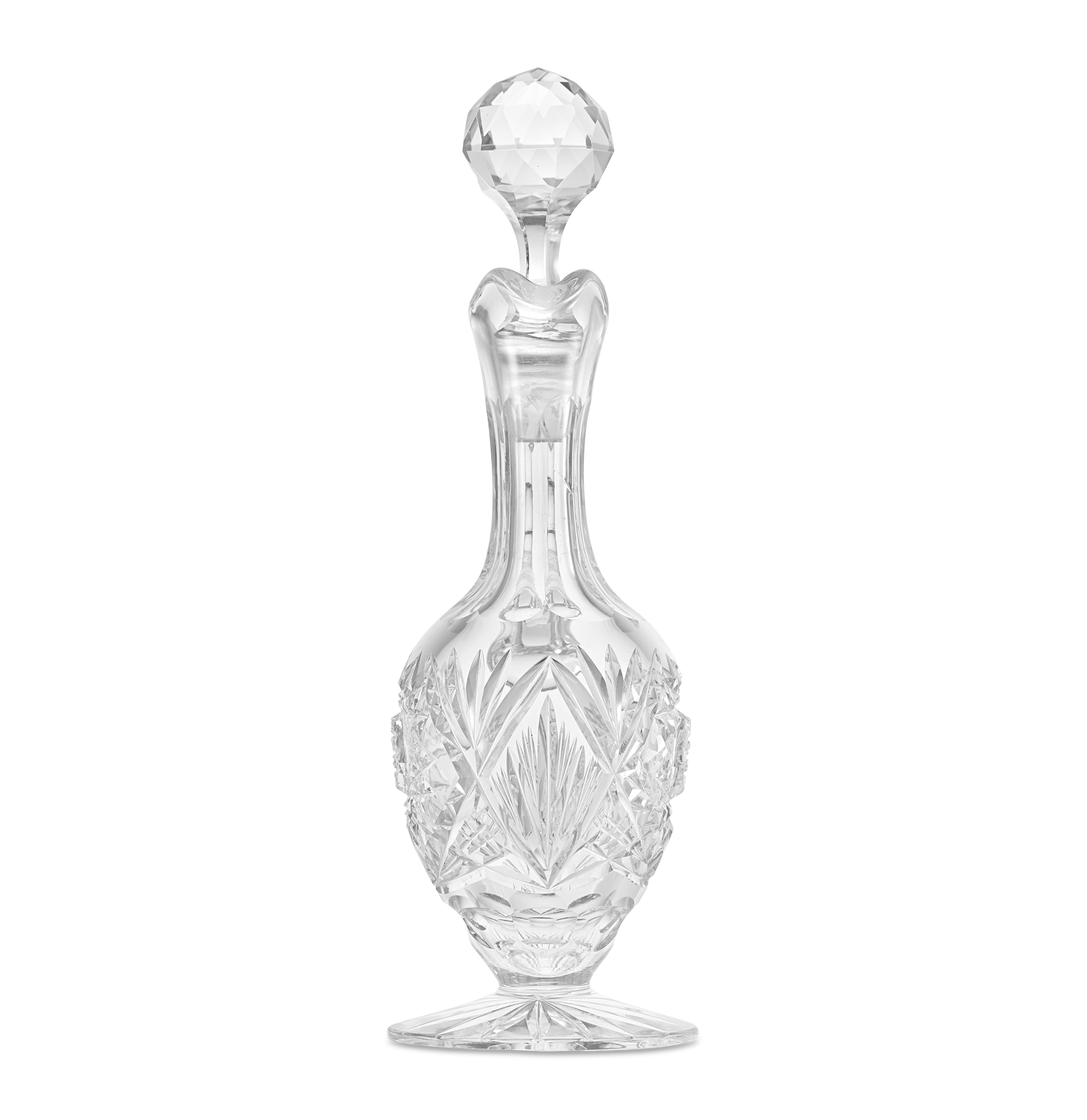 Cut Glass Cruet Bottle