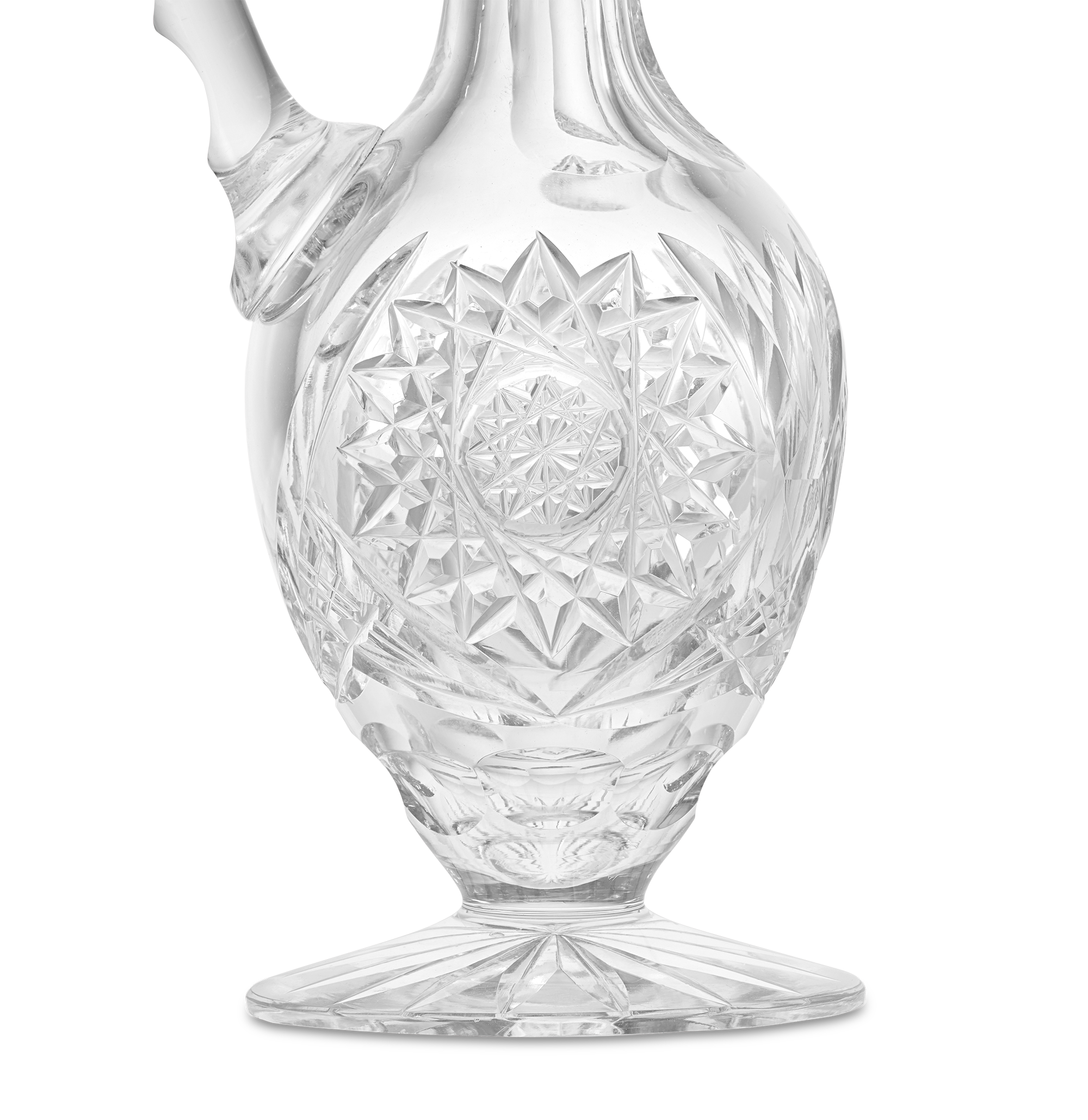 Cut Glass Cruet Bottle