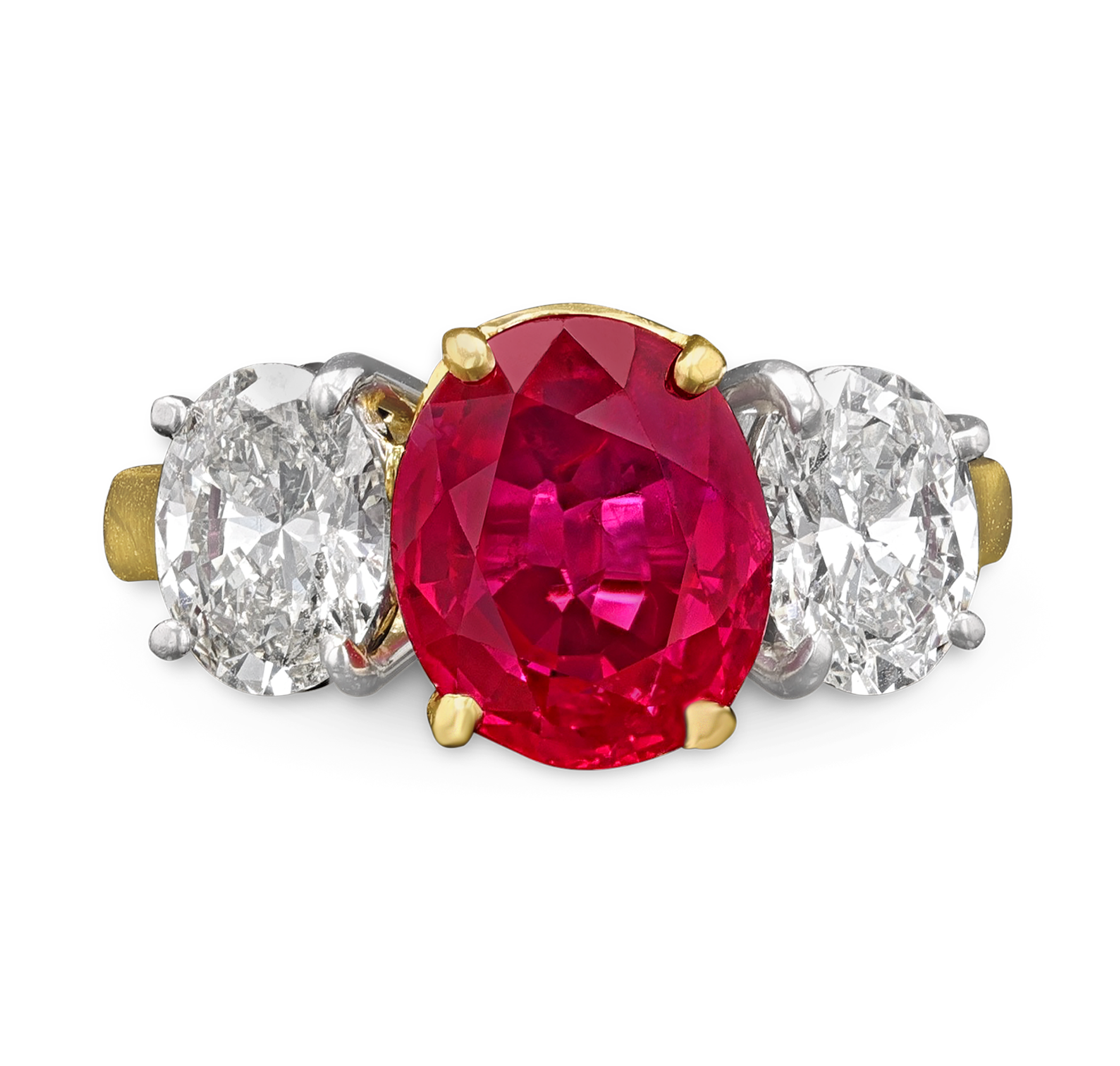 Burma Ruby Ring, 4.03 carats