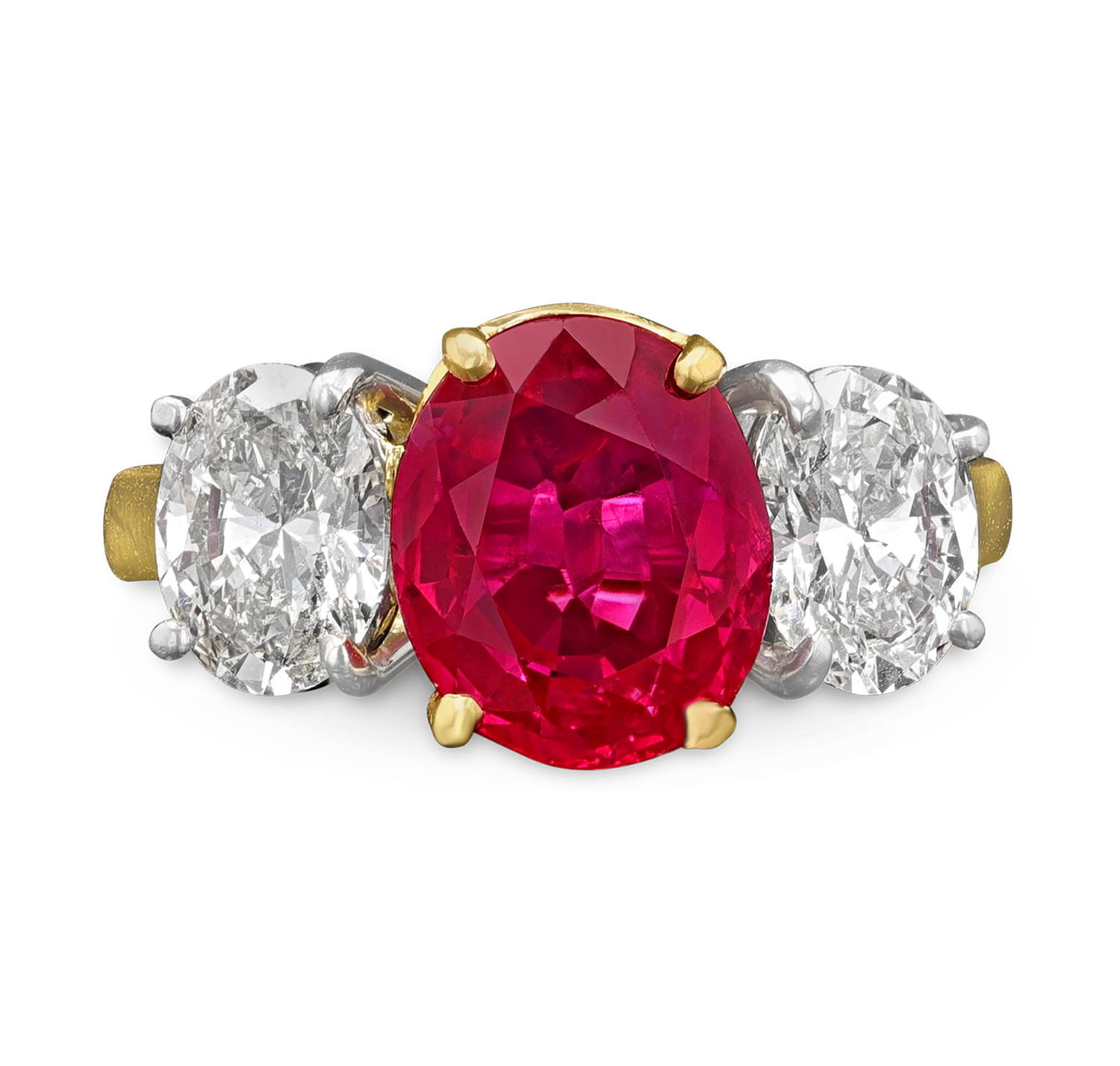 Burma Ruby Ring, 4.03 carats