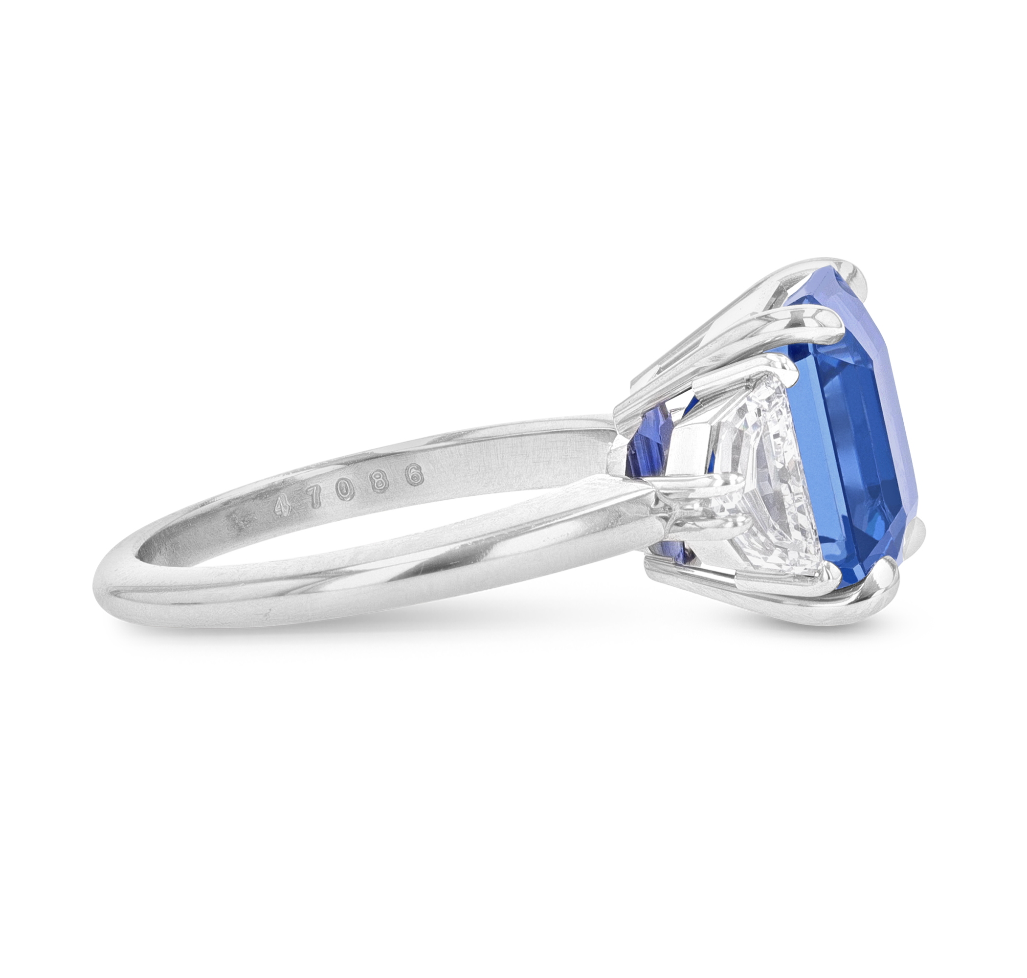 Unheated Burma Sapphire Ring, 7.87 carats