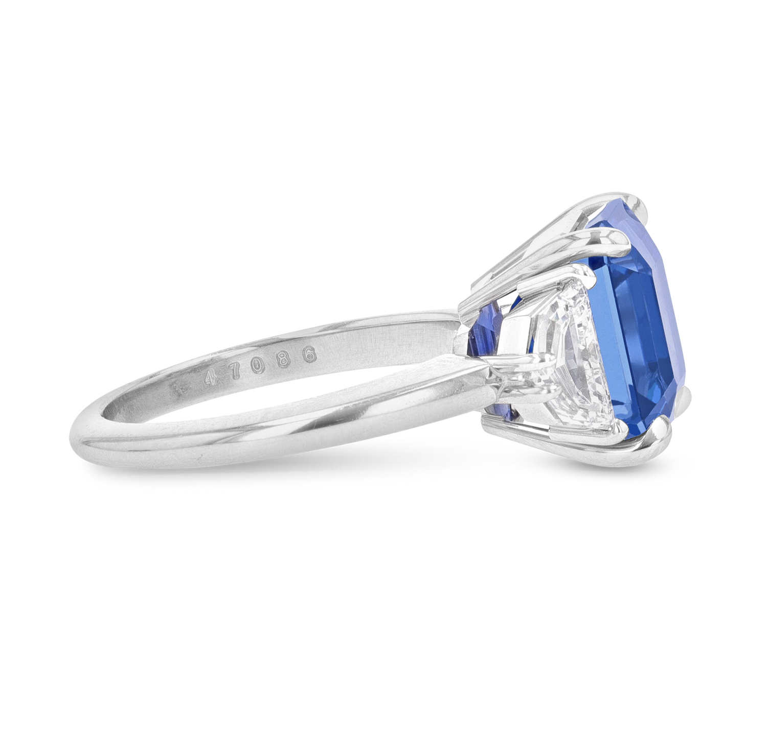 Unheated Burma Sapphire Ring, 7.87 carats