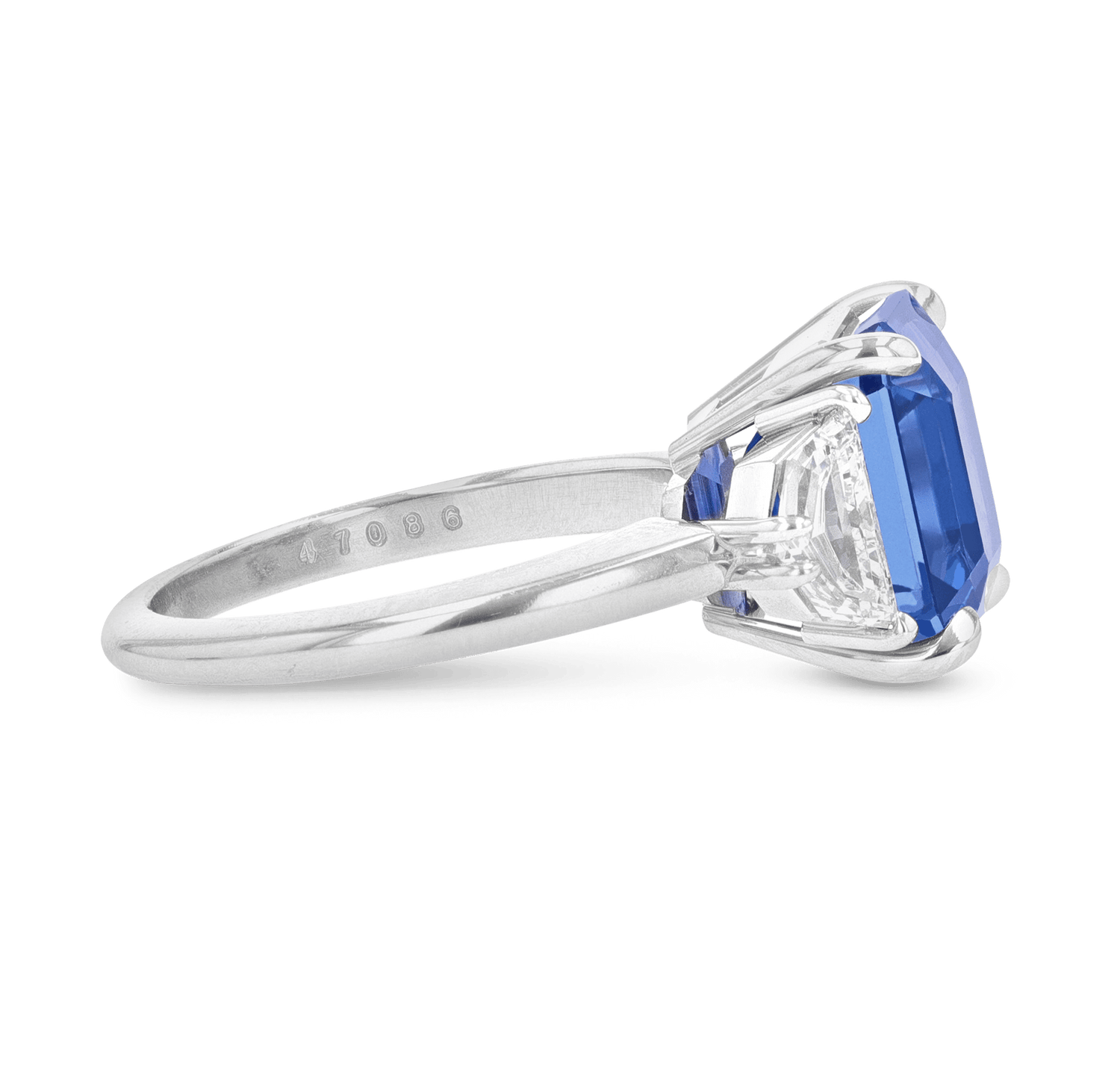 Unheated Burma Sapphire Ring, 7.87 carats