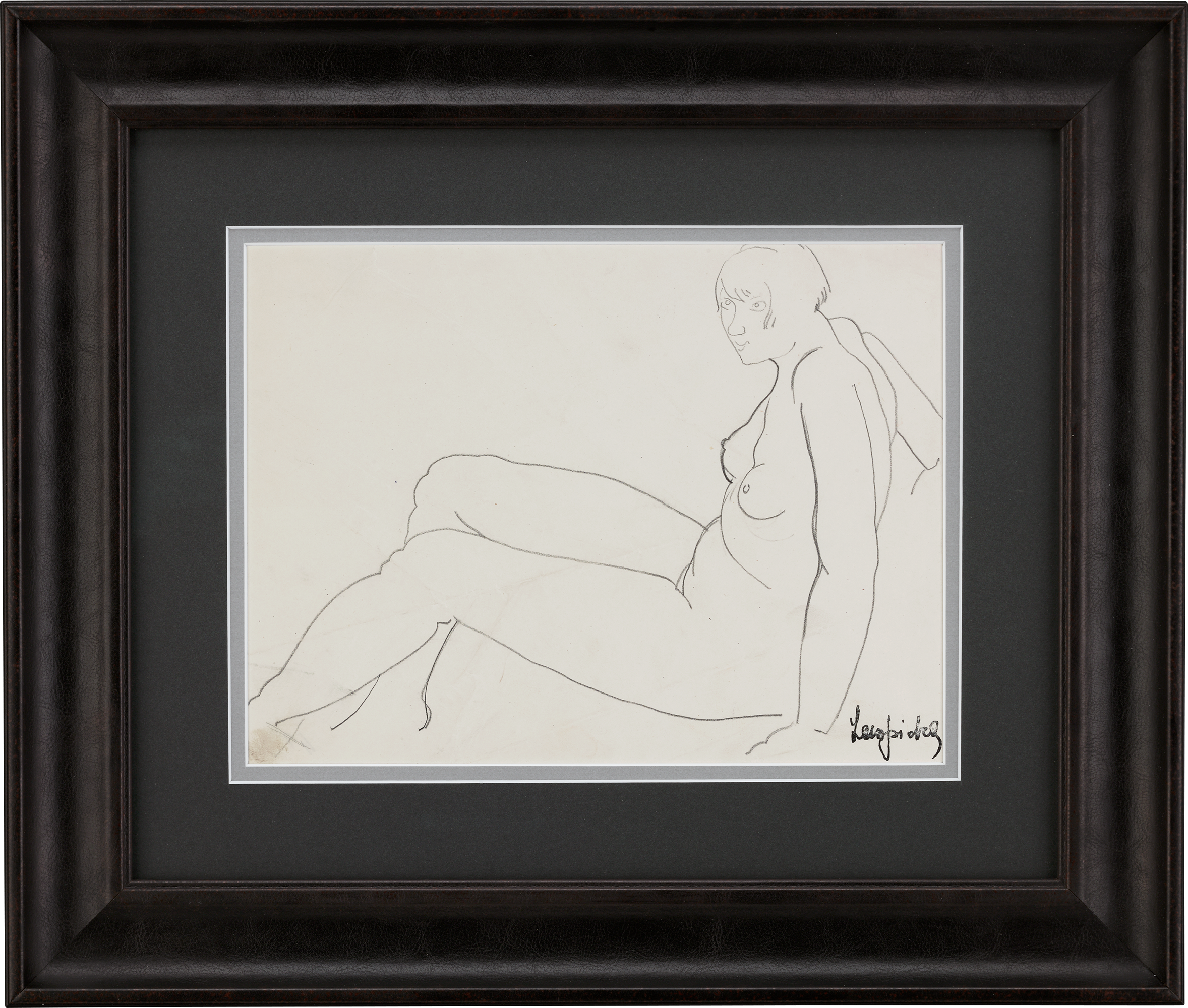 Smiling Nude by Tamara de Lempicka