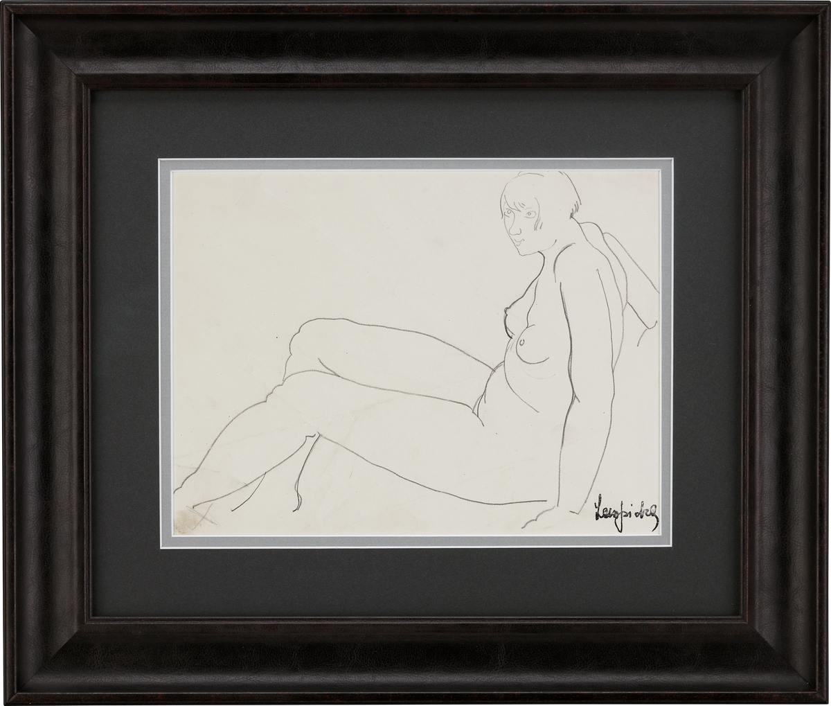 Smiling Nude by Tamara de Lempicka