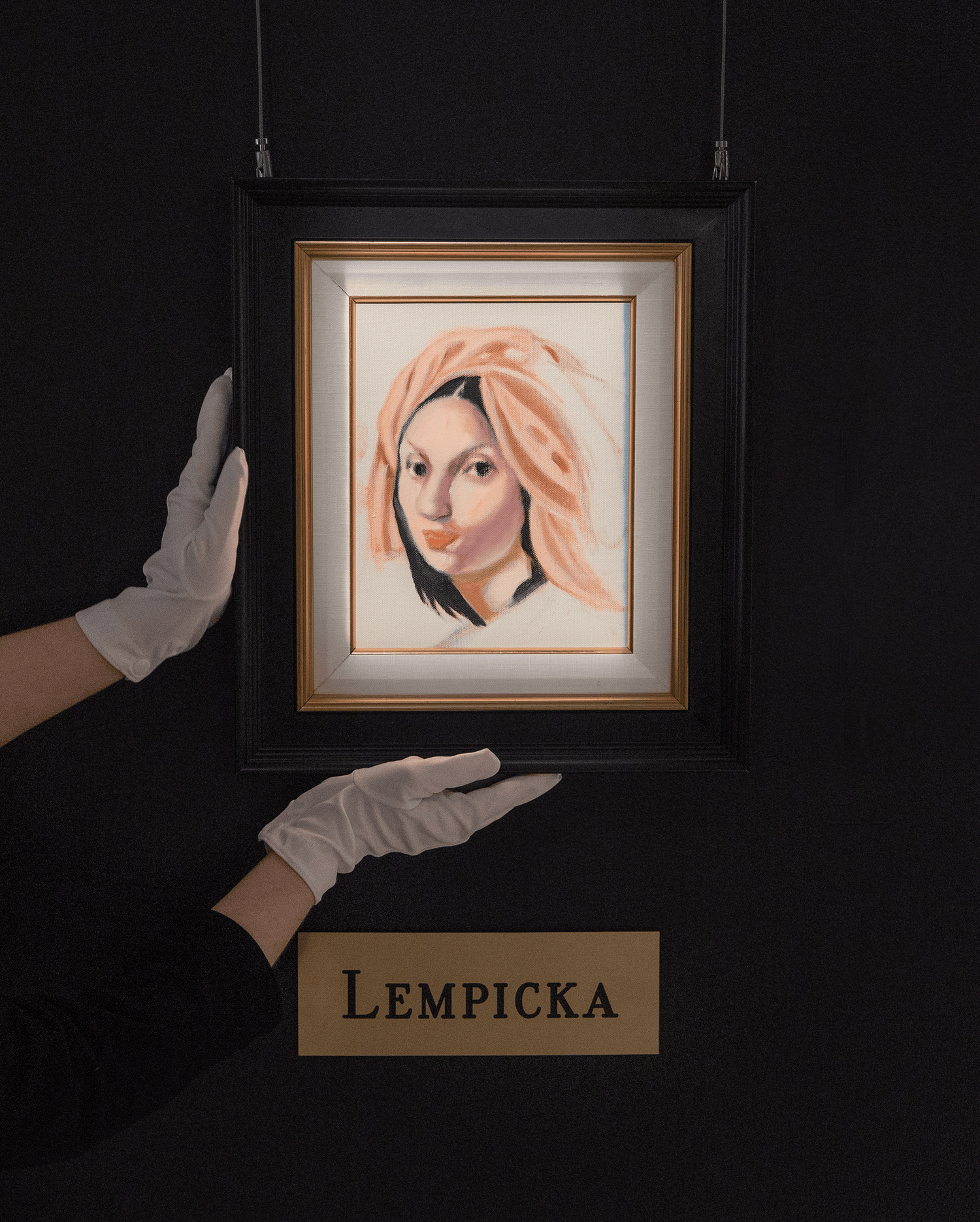 Le Turban Orange by Tamara de Lempicka