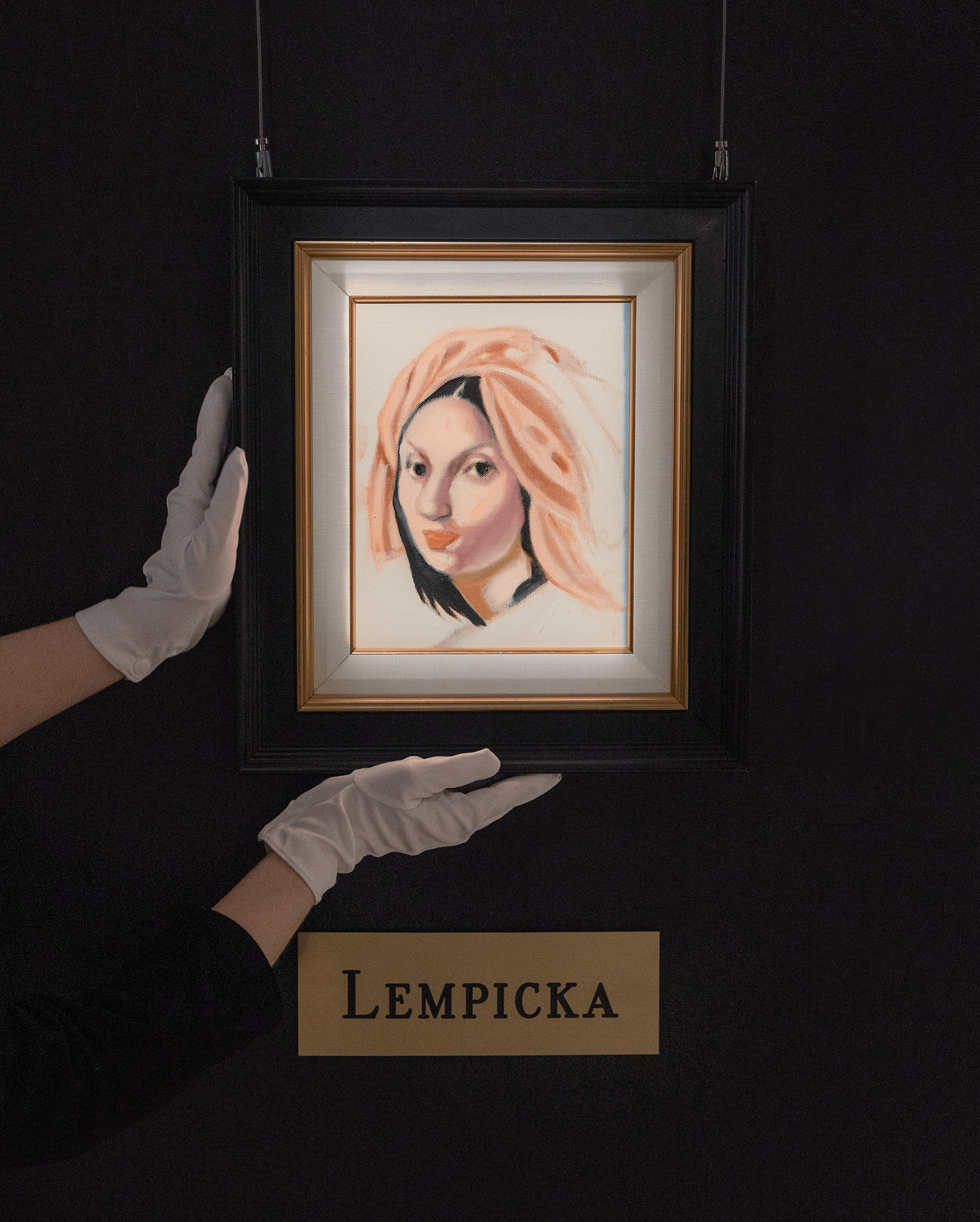 Le Turban Orange by Tamara de Lempicka