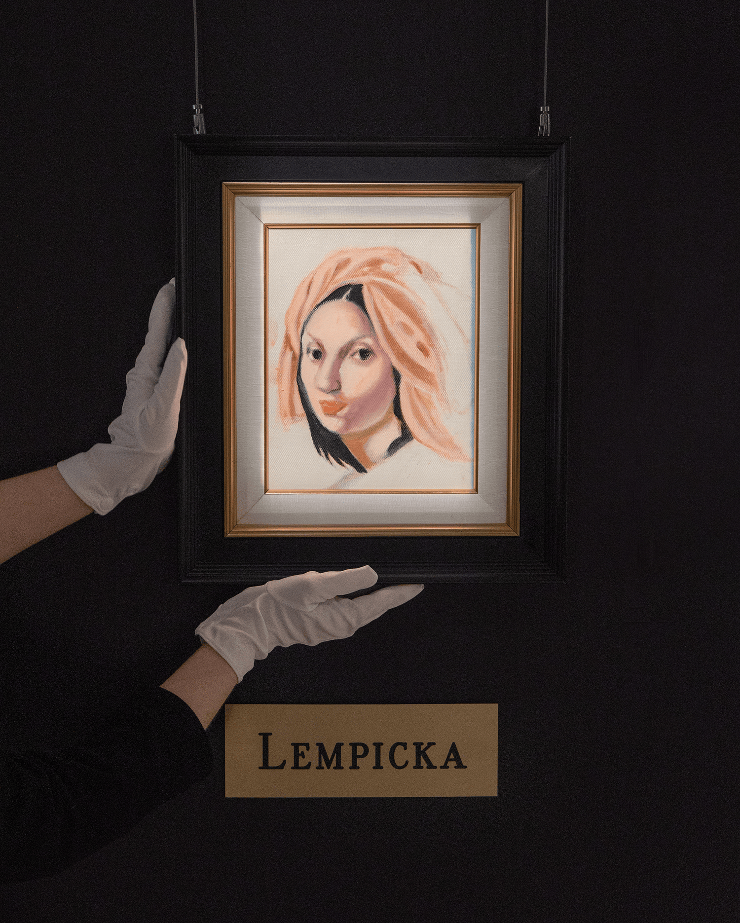 Le Turban Orange by Tamara de Lempicka