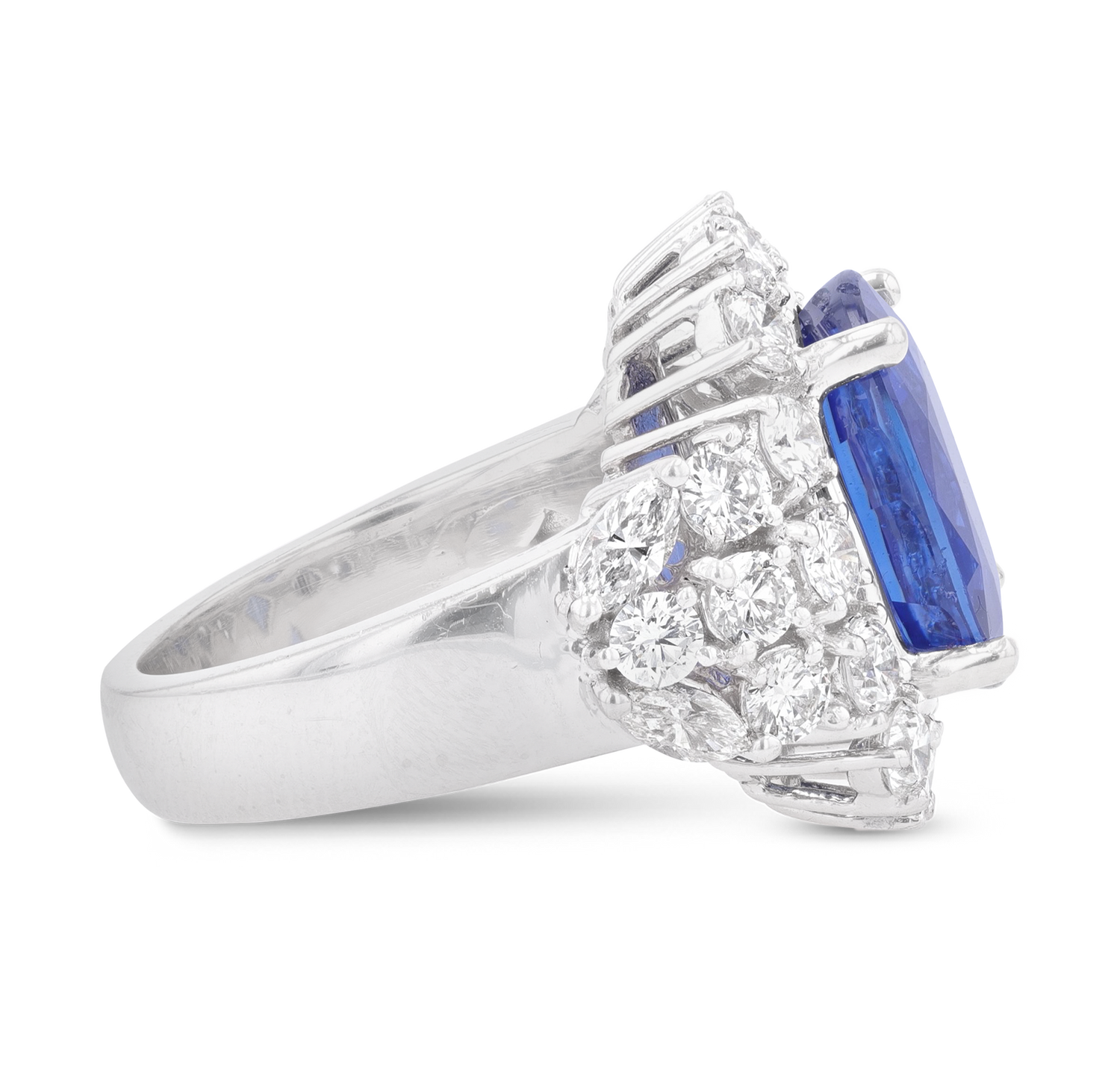 Ceylon Sapphire Ring, 8.11 carats