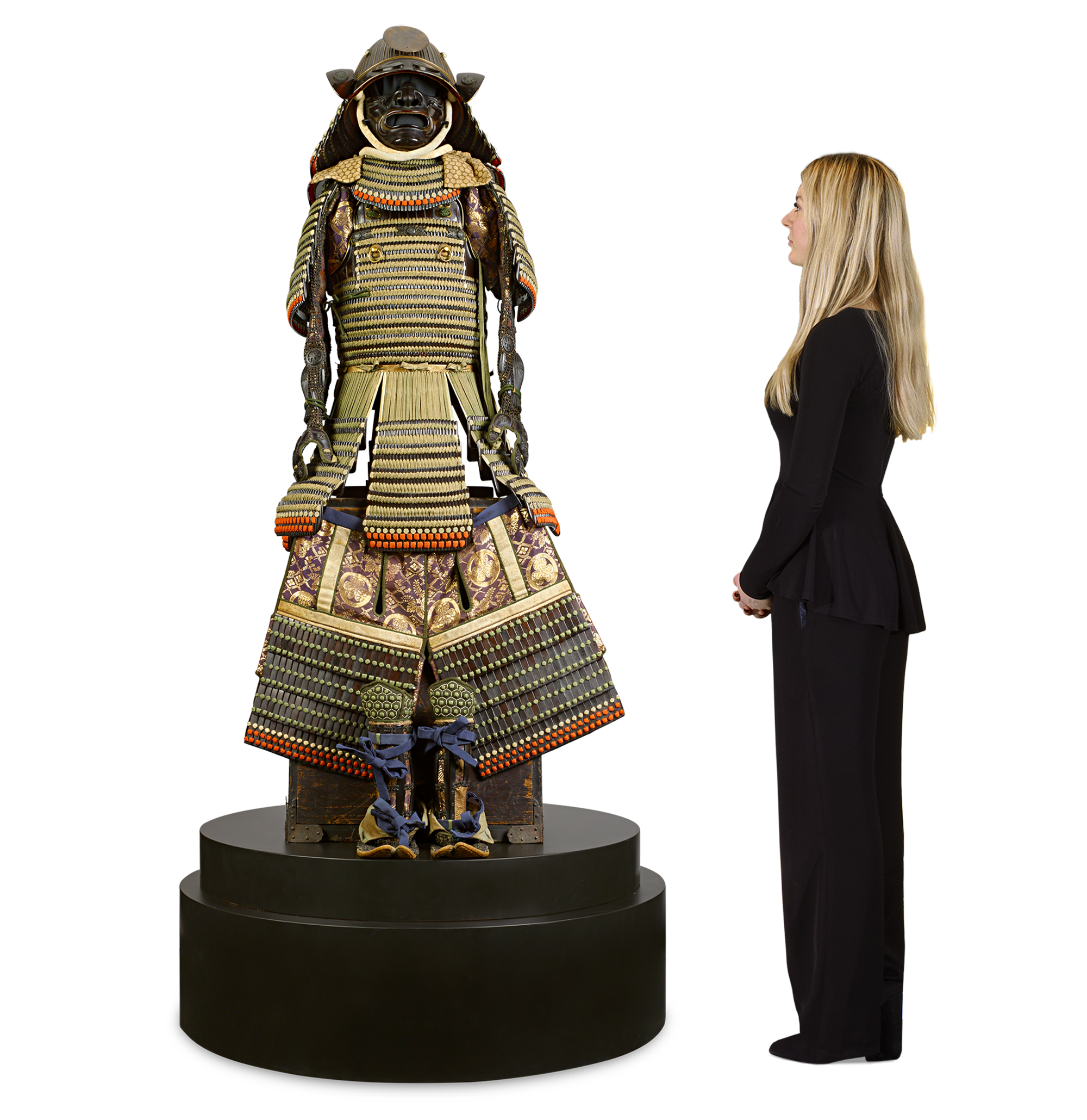 Edo-period Green-Laced Samurai Suit