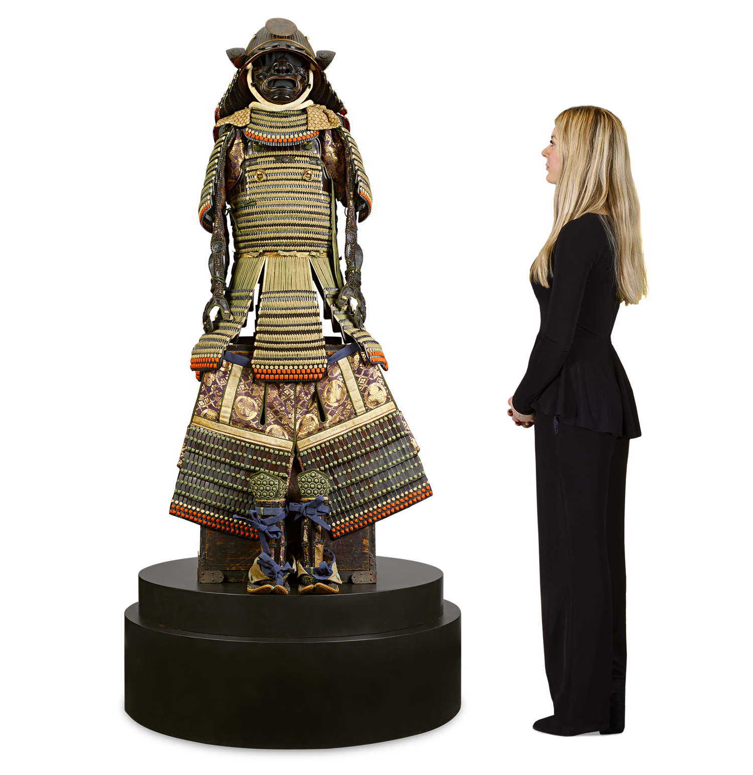 Edo-period Green-Laced Samurai Suit