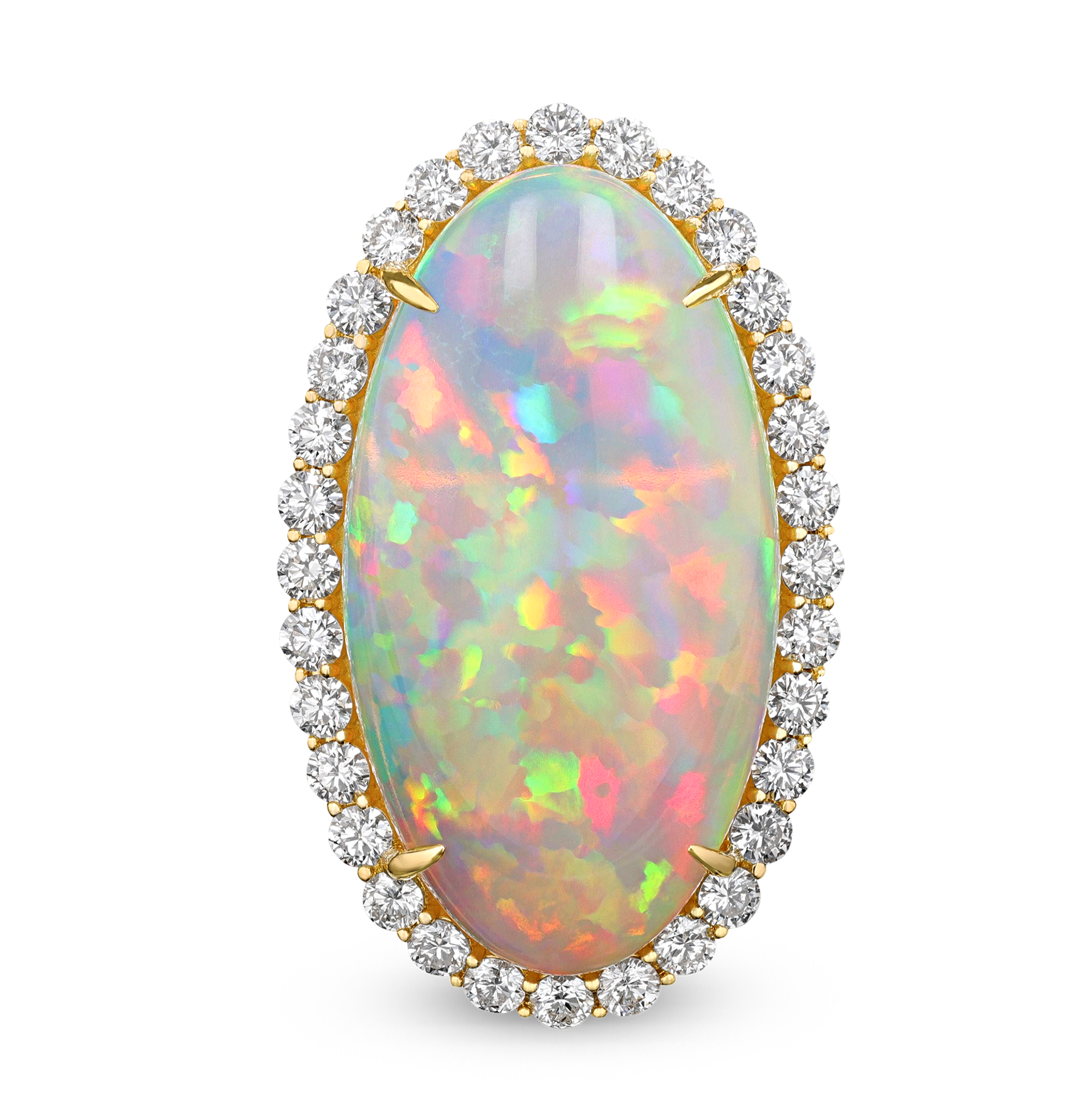 Ethiopian Opal Ring, 18.95 carats