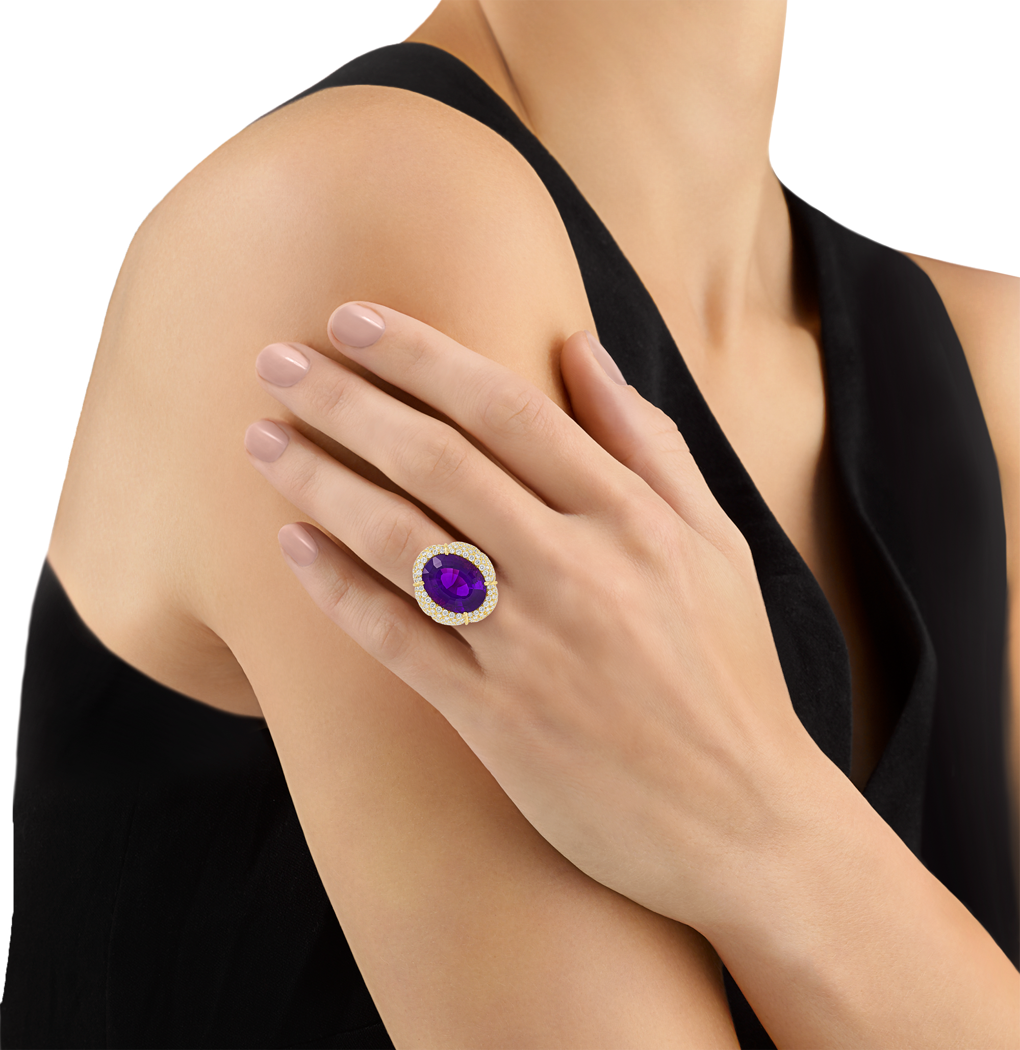 Henry Dunay Amethyst Ring, 18.50 carats