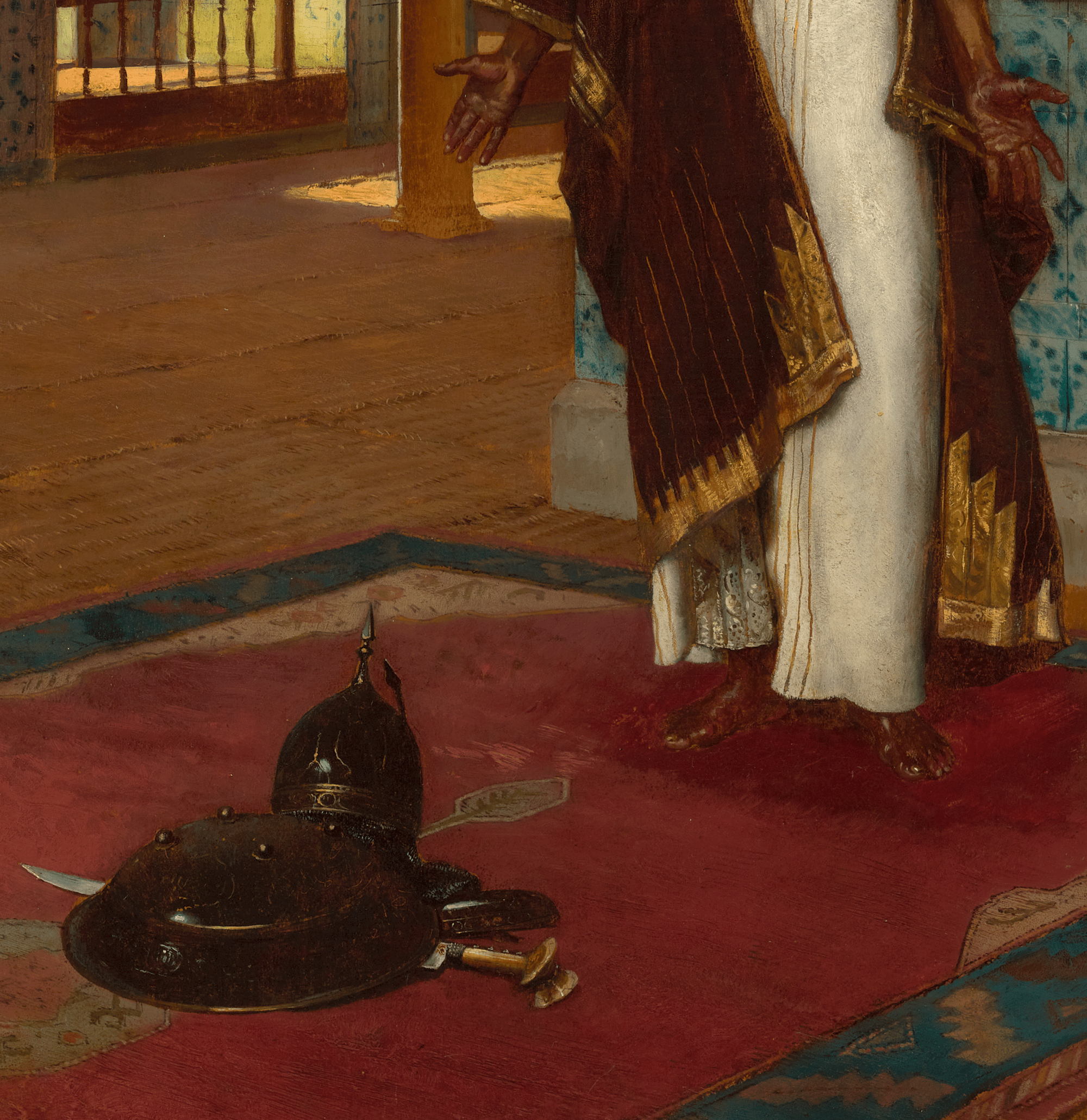 Praying for Victory by Rudolf Ernst