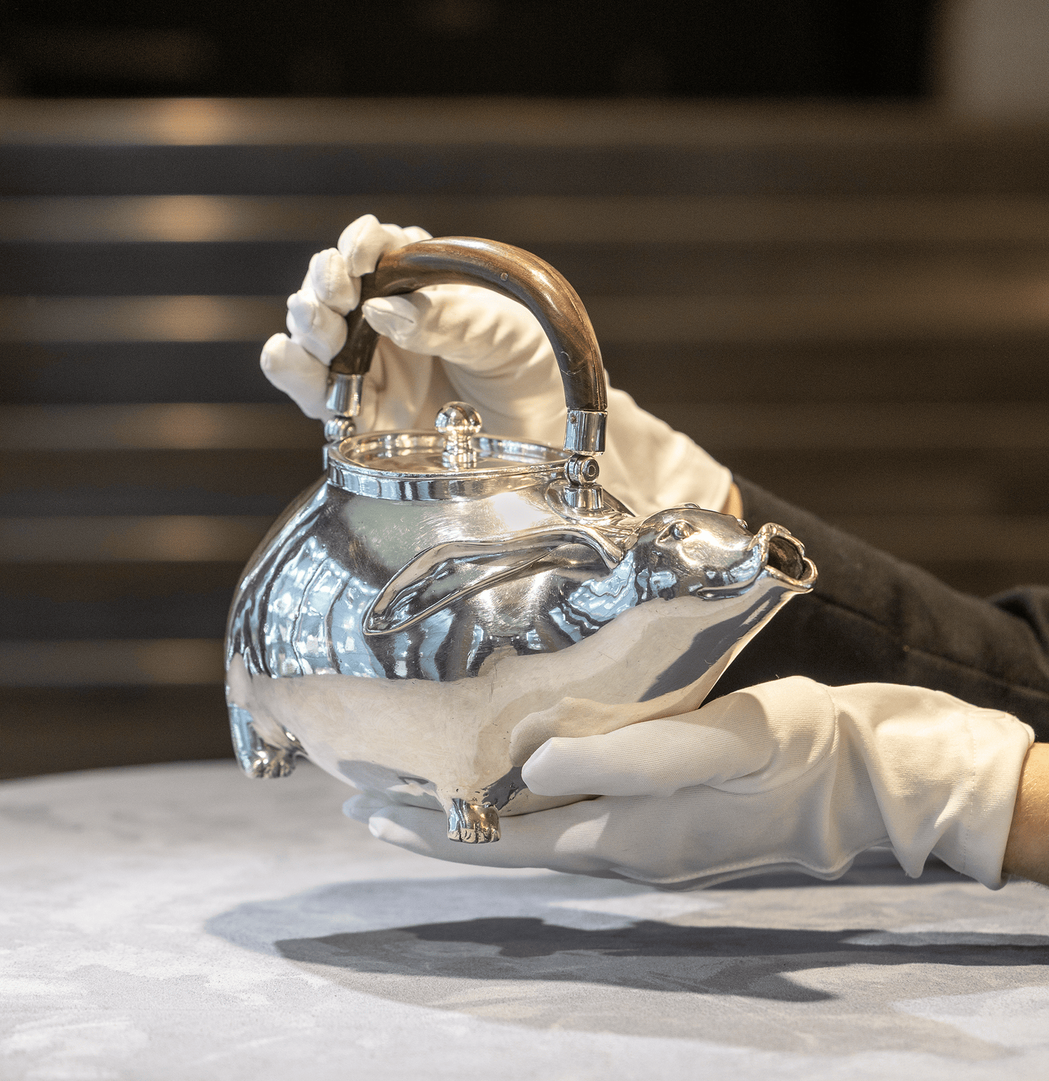 Christofle Animal Teapot | M.S. Rau