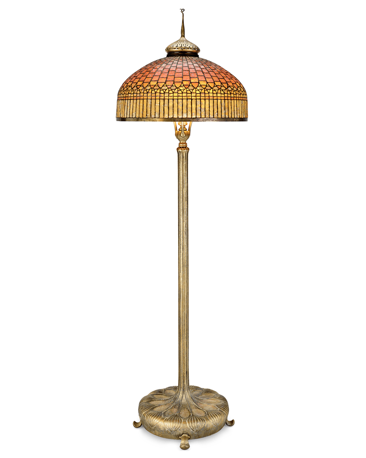 Tiffany Studios Curtain Border Floor Lamp