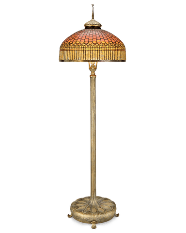 Tiffany Studios Curtain Border Floor Lamp