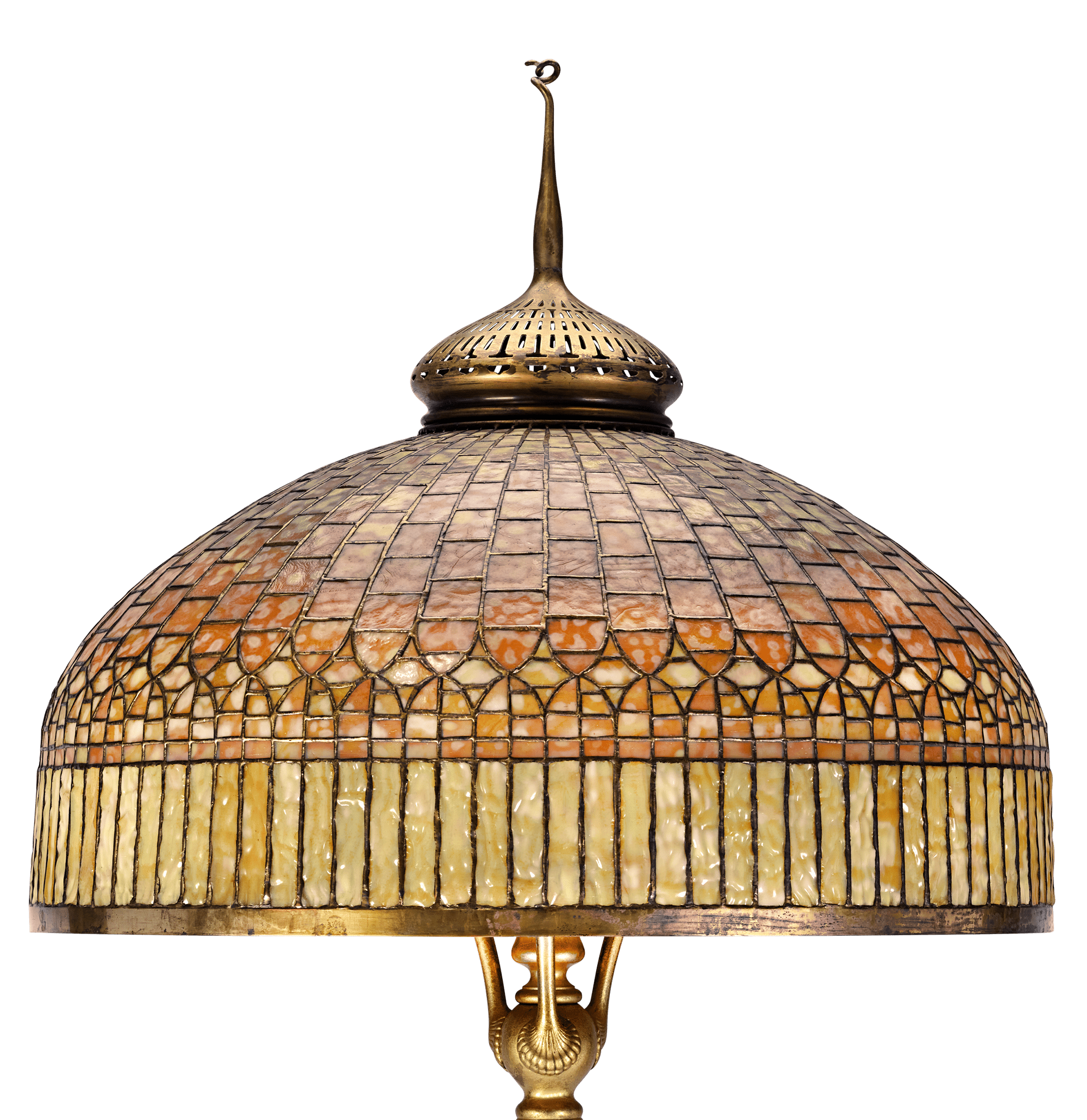 Tiffany Studios Curtain Border Floor Lamp