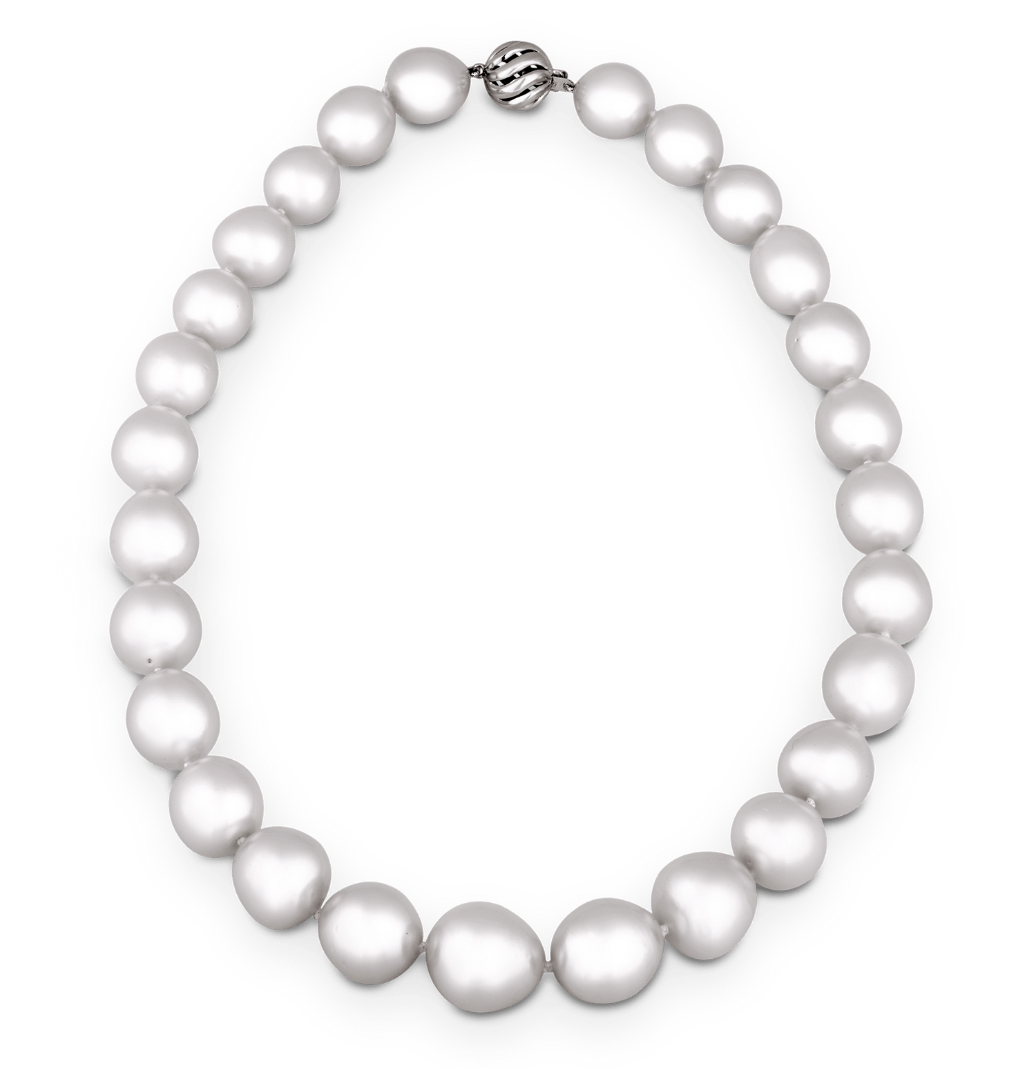 Semi-Baroque South Sea Pearl Necklace