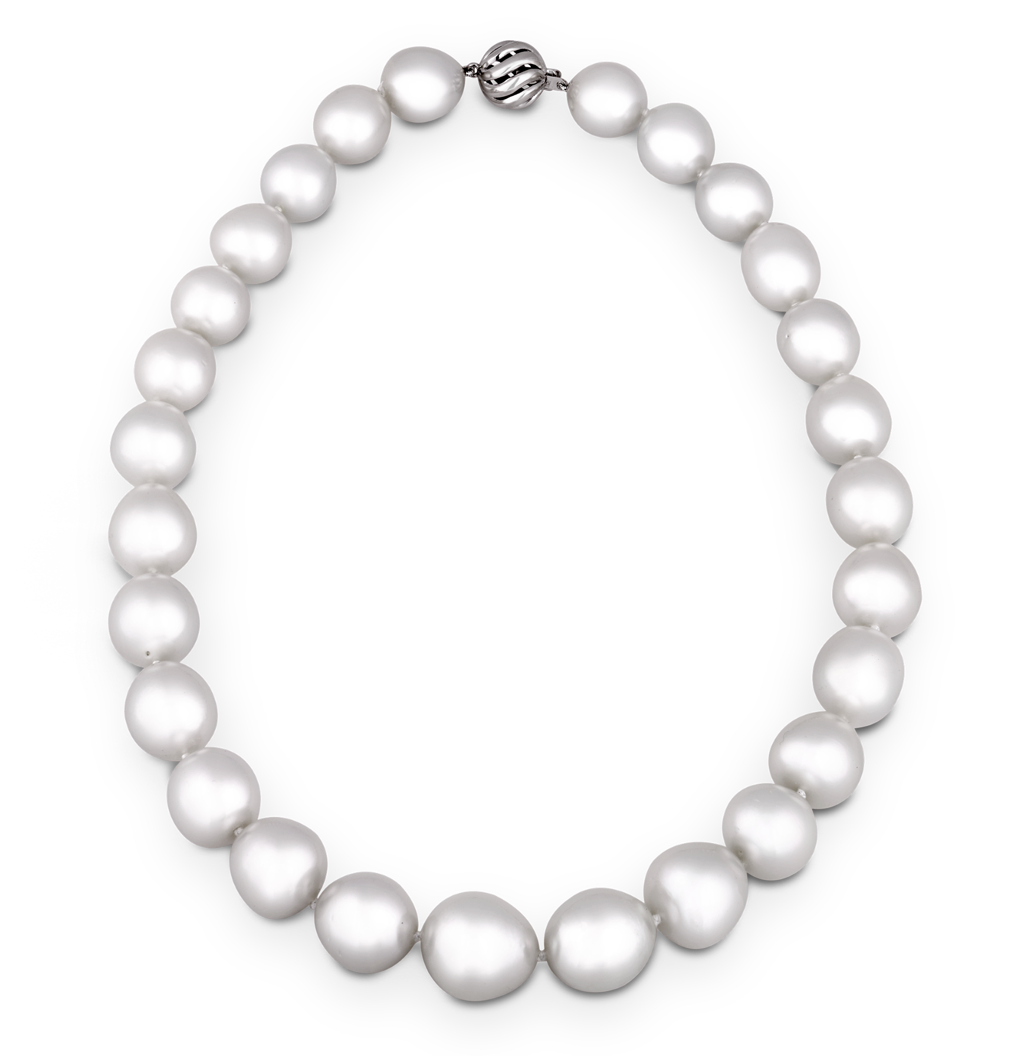 Semi-Baroque South Sea Pearl Necklace