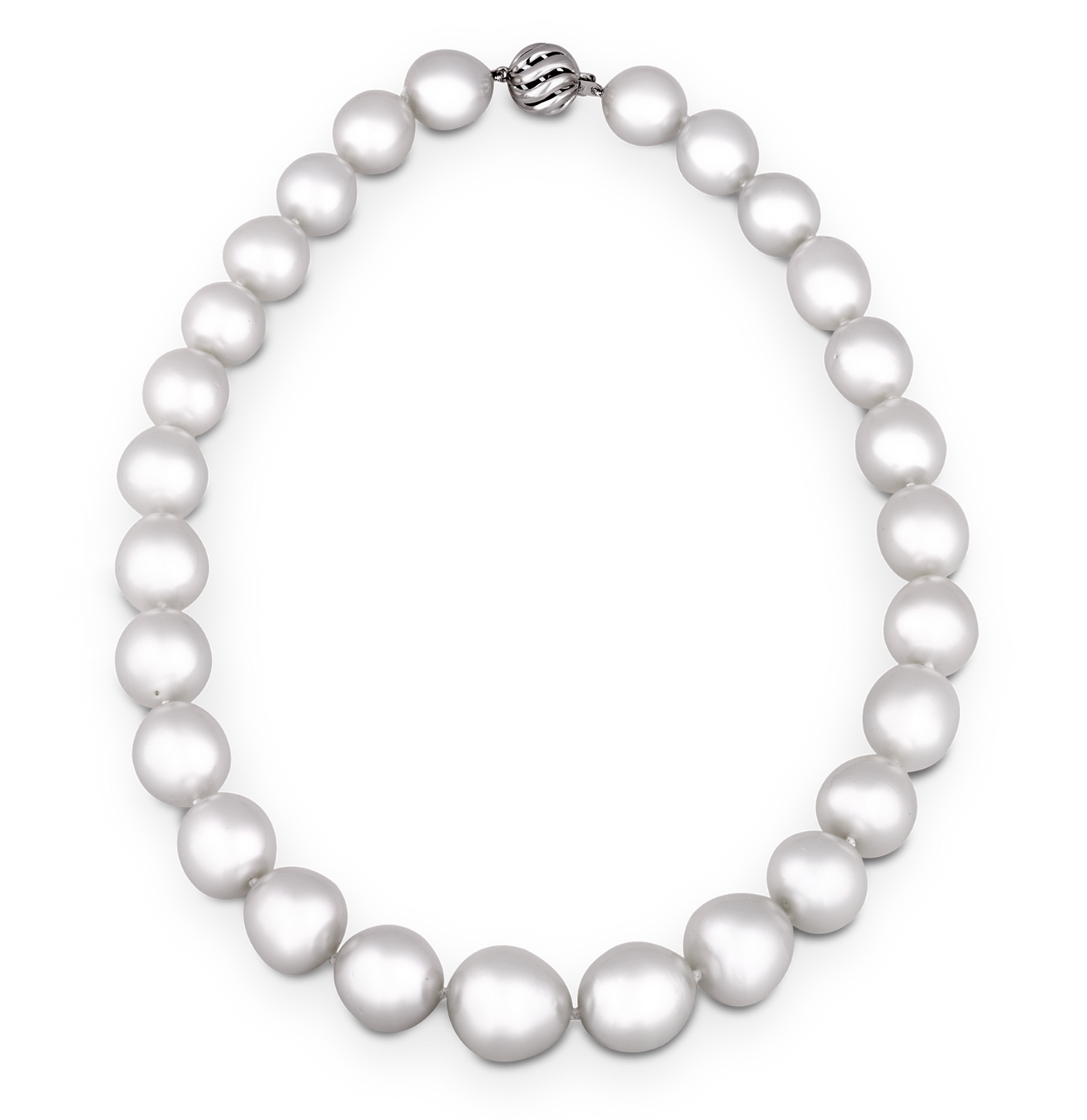 Semi-Baroque South Sea Pearl Necklace