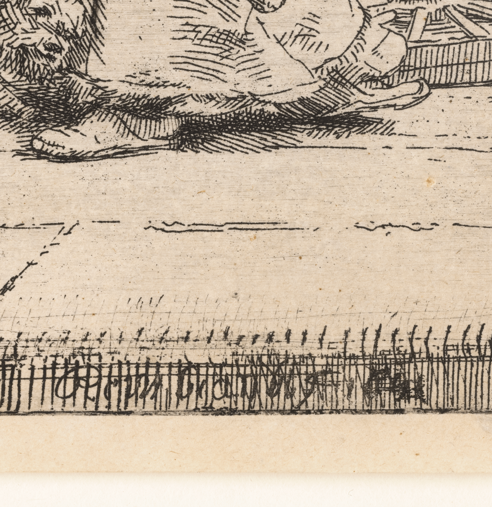 The Blindness of Tobit: The Larger Plate by Rembrandt van Rijn