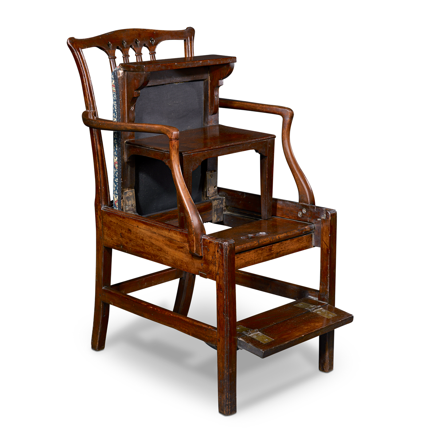 Chippendale-Style Metamorphic Library Chair