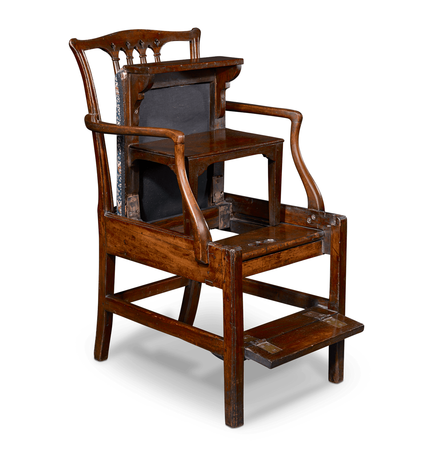 Chippendale-Style Metamorphic Library Chair