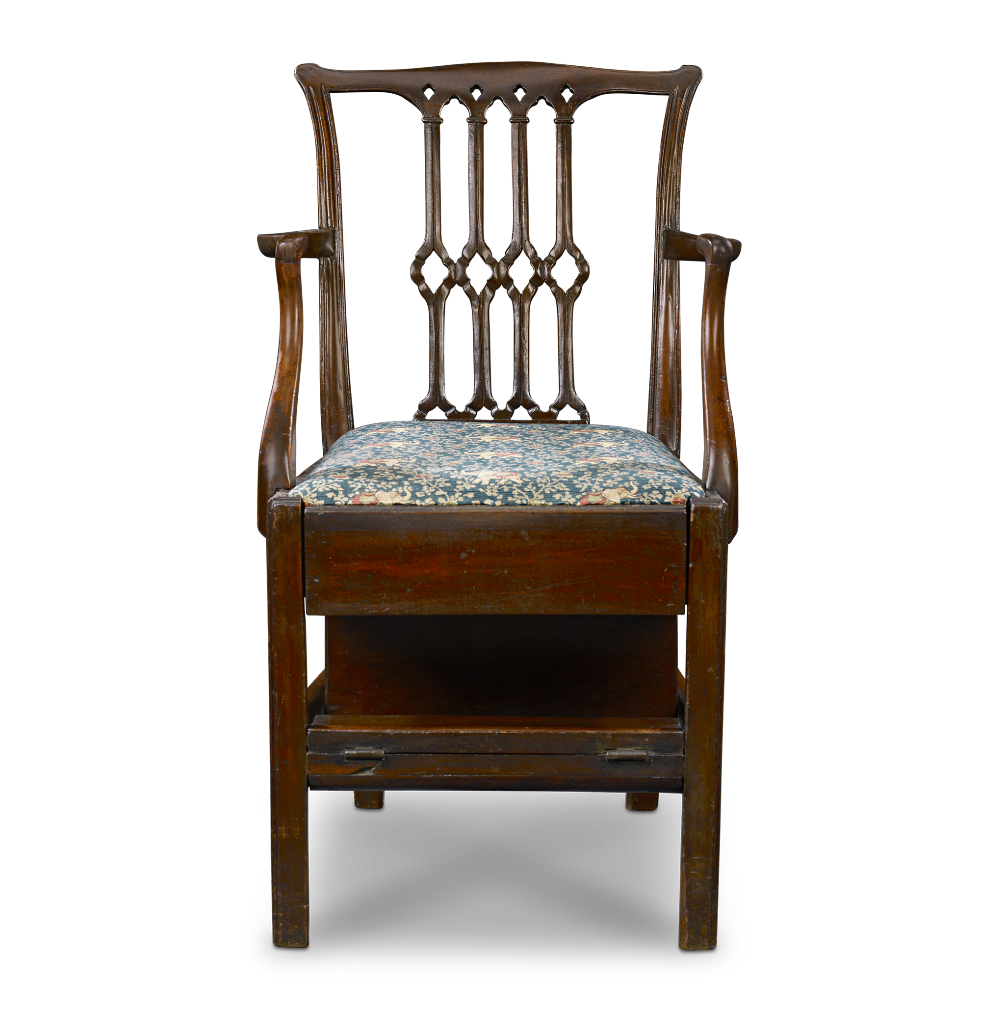 Chippendale-Style Metamorphic Library Chair