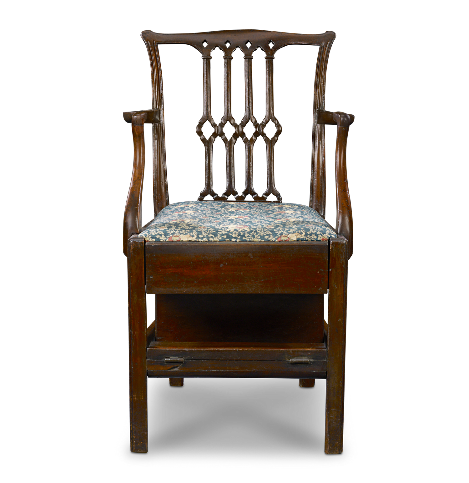 Chippendale-Style Metamorphic Library Chair