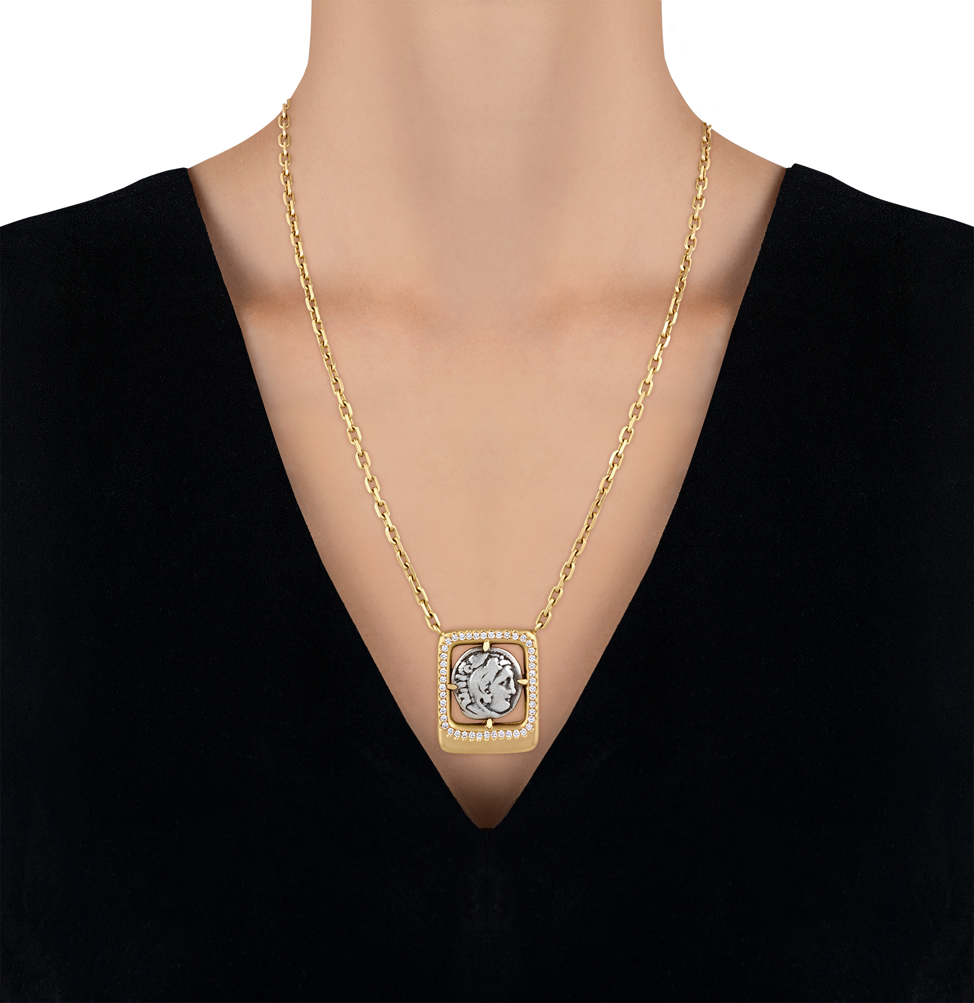 Alexander the Great Drachma Necklace