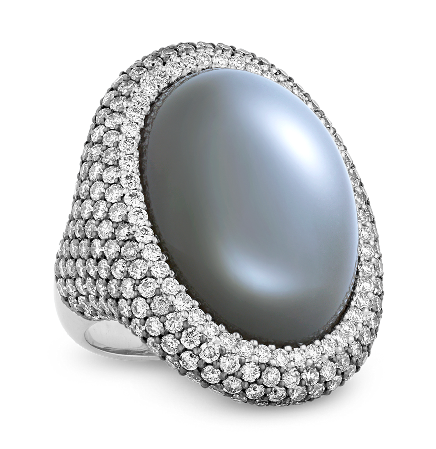 Moonstone Ring, 27.48 carats