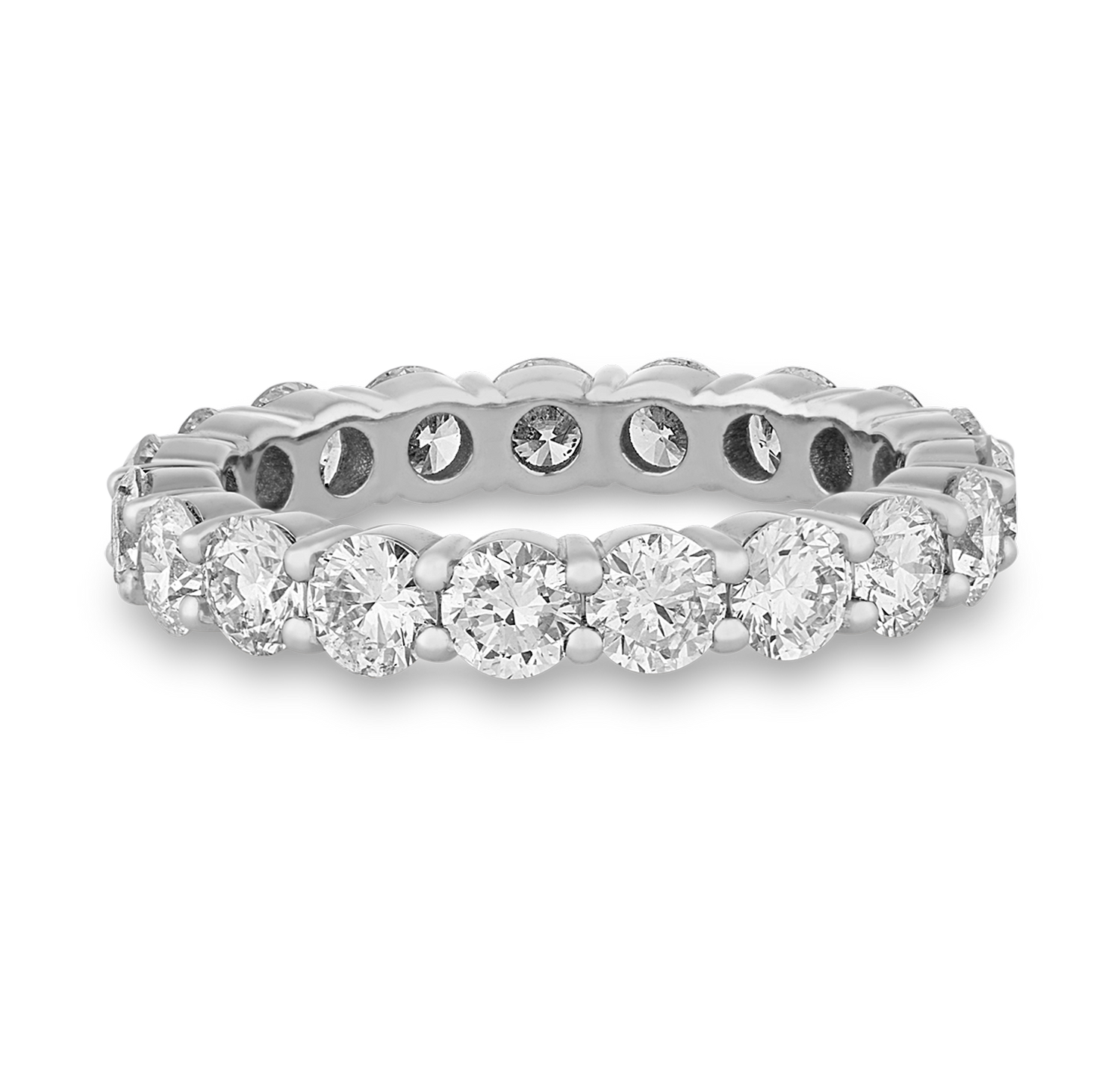 Endless Diamond Eternity Ring, 2.05 Carats