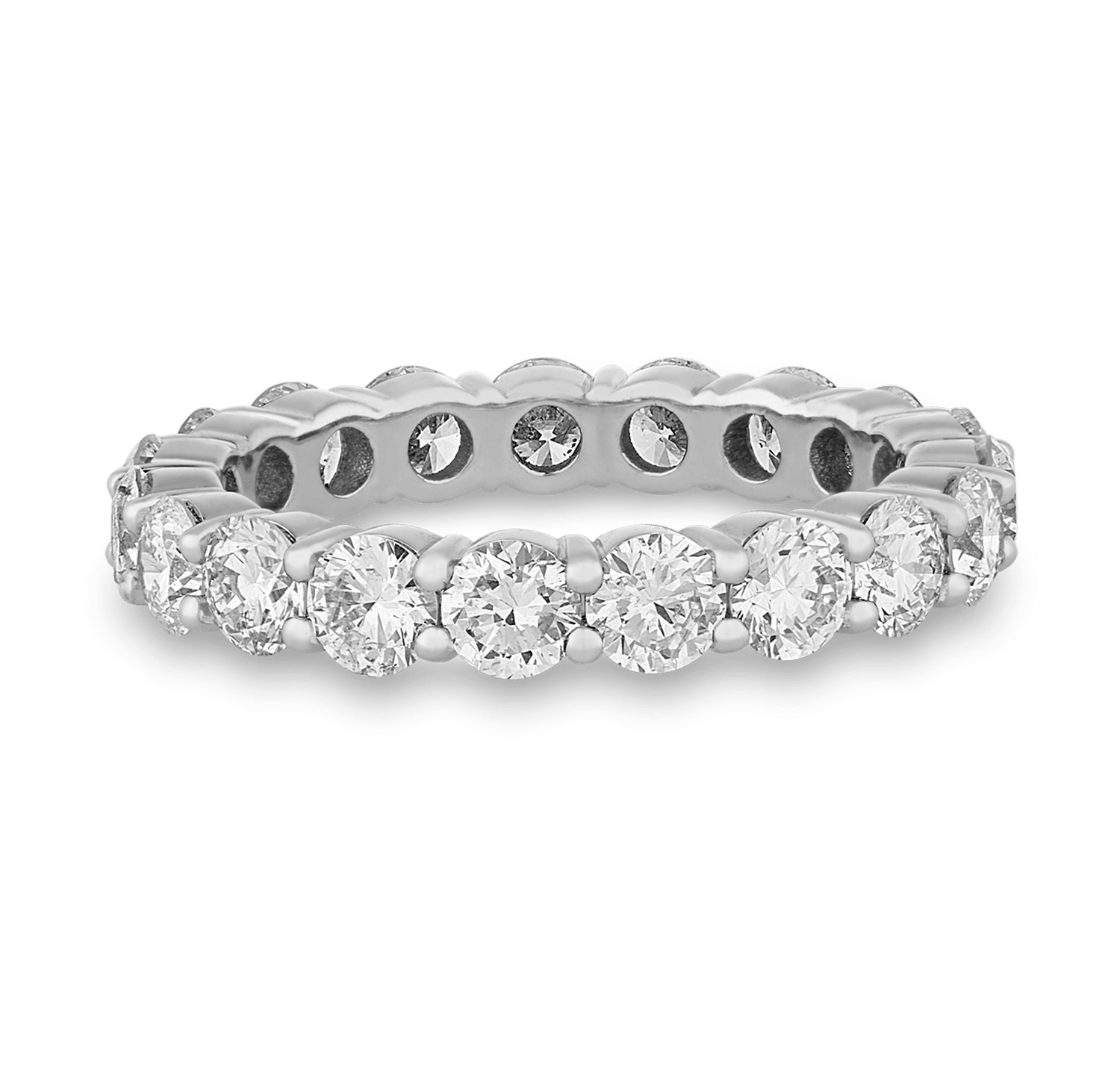 Endless Diamond Eternity Ring, 2.05 Carats